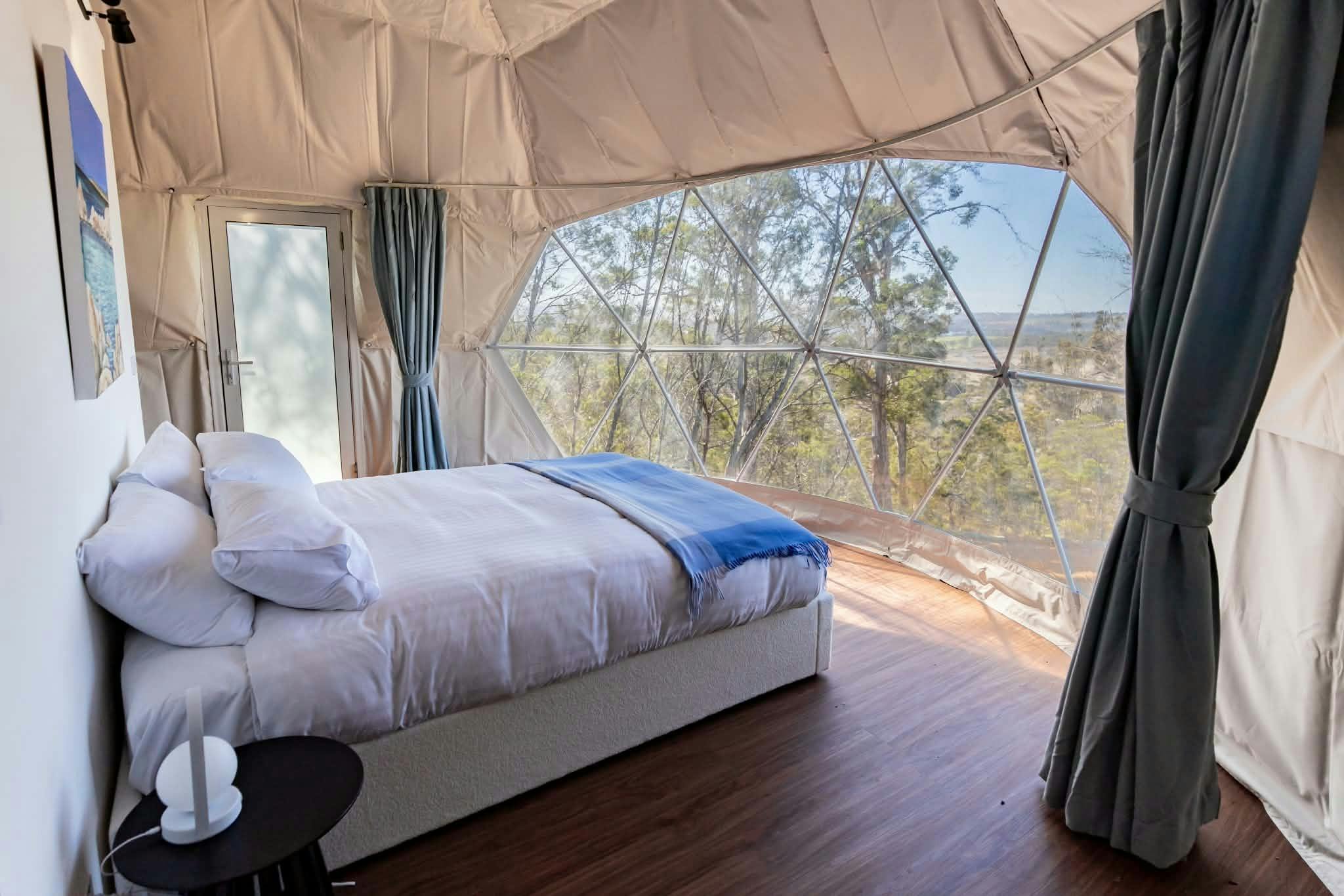 Deluxe Glamping dome.