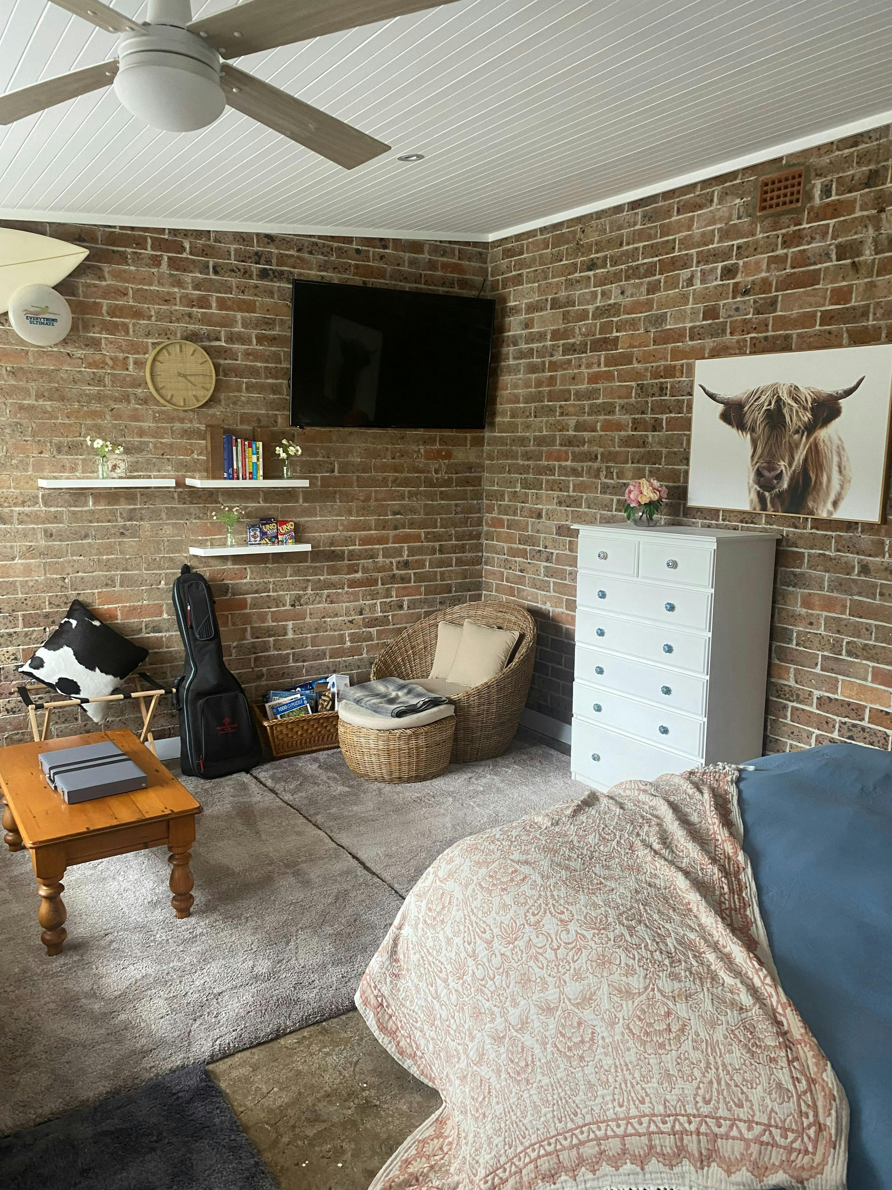 킹 사이즈 침대 침실