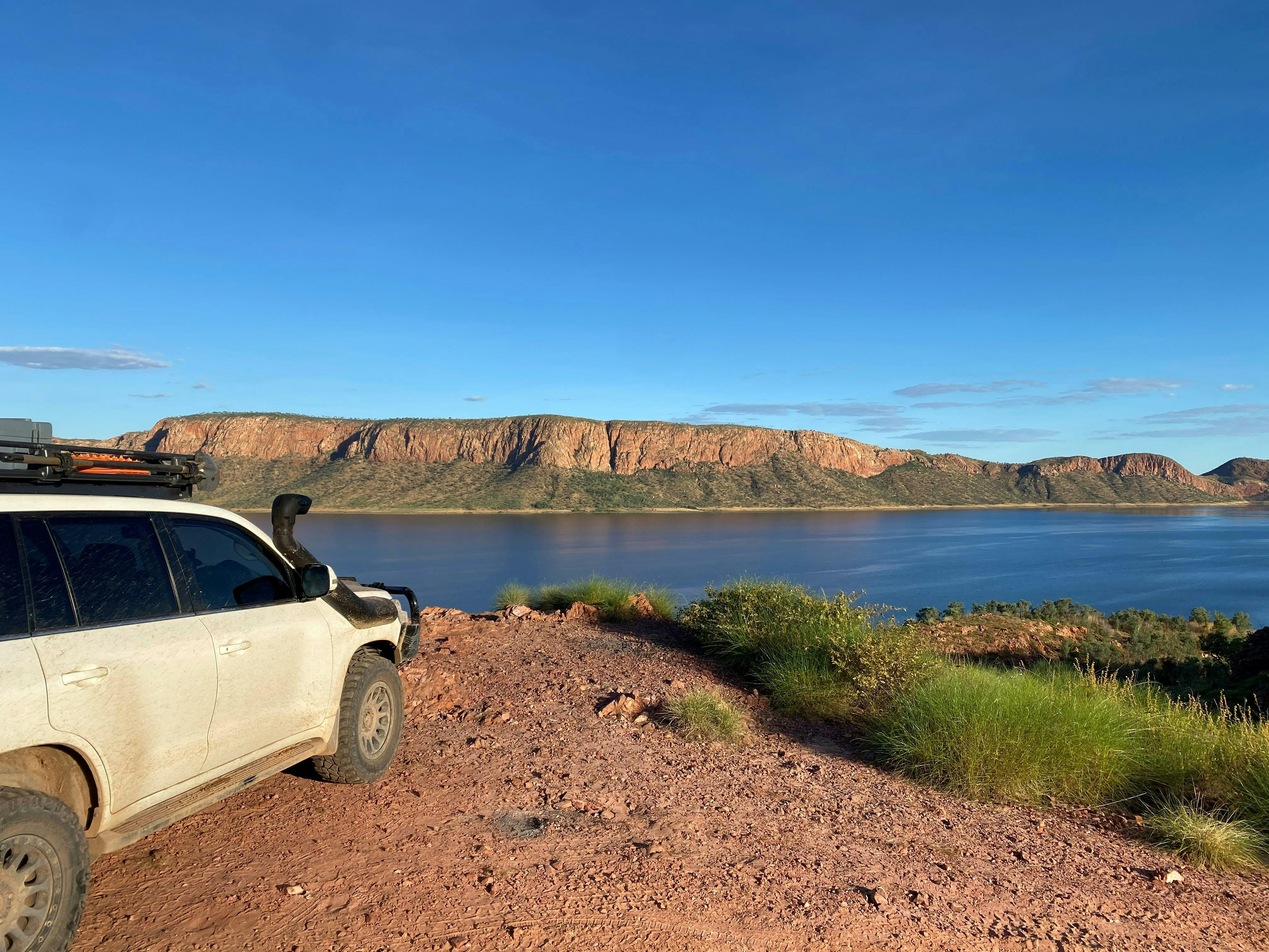 Overlooking Lake Argyle