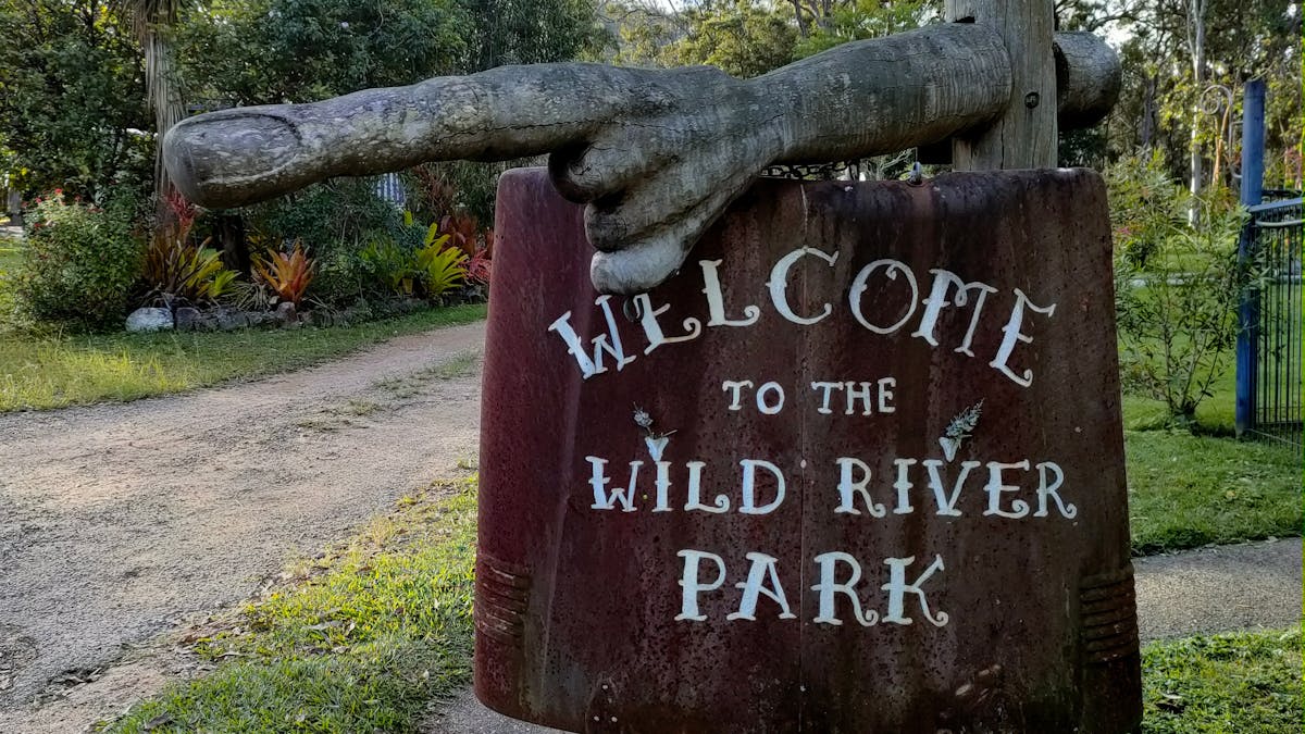 Quirky sign