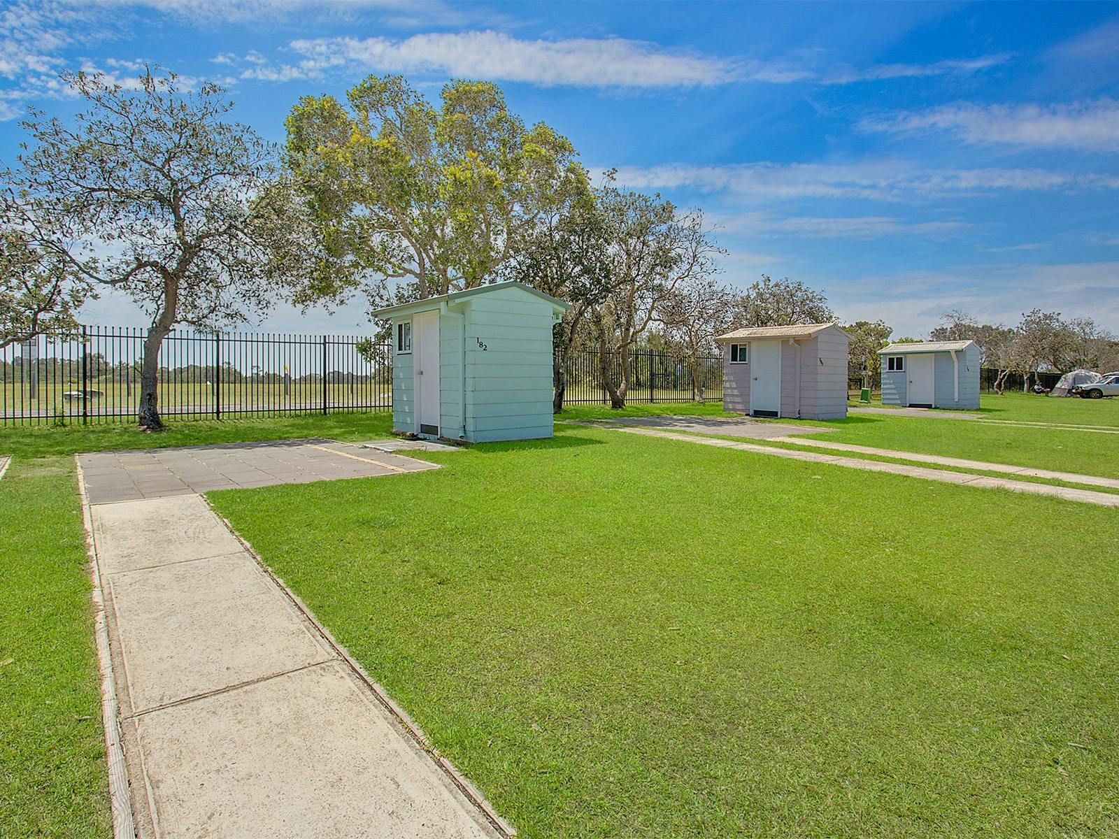 Exterior shot of the Ensuite Villa