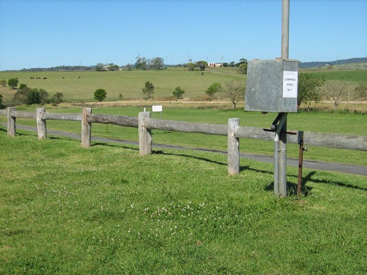 Milton Showground camping