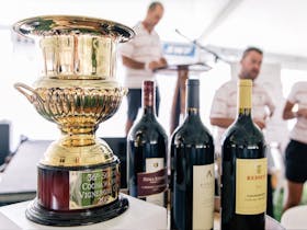 The esteemed cup trophy is awarded to the Winner of the feature race - The Coonawarra Vignerons Cup