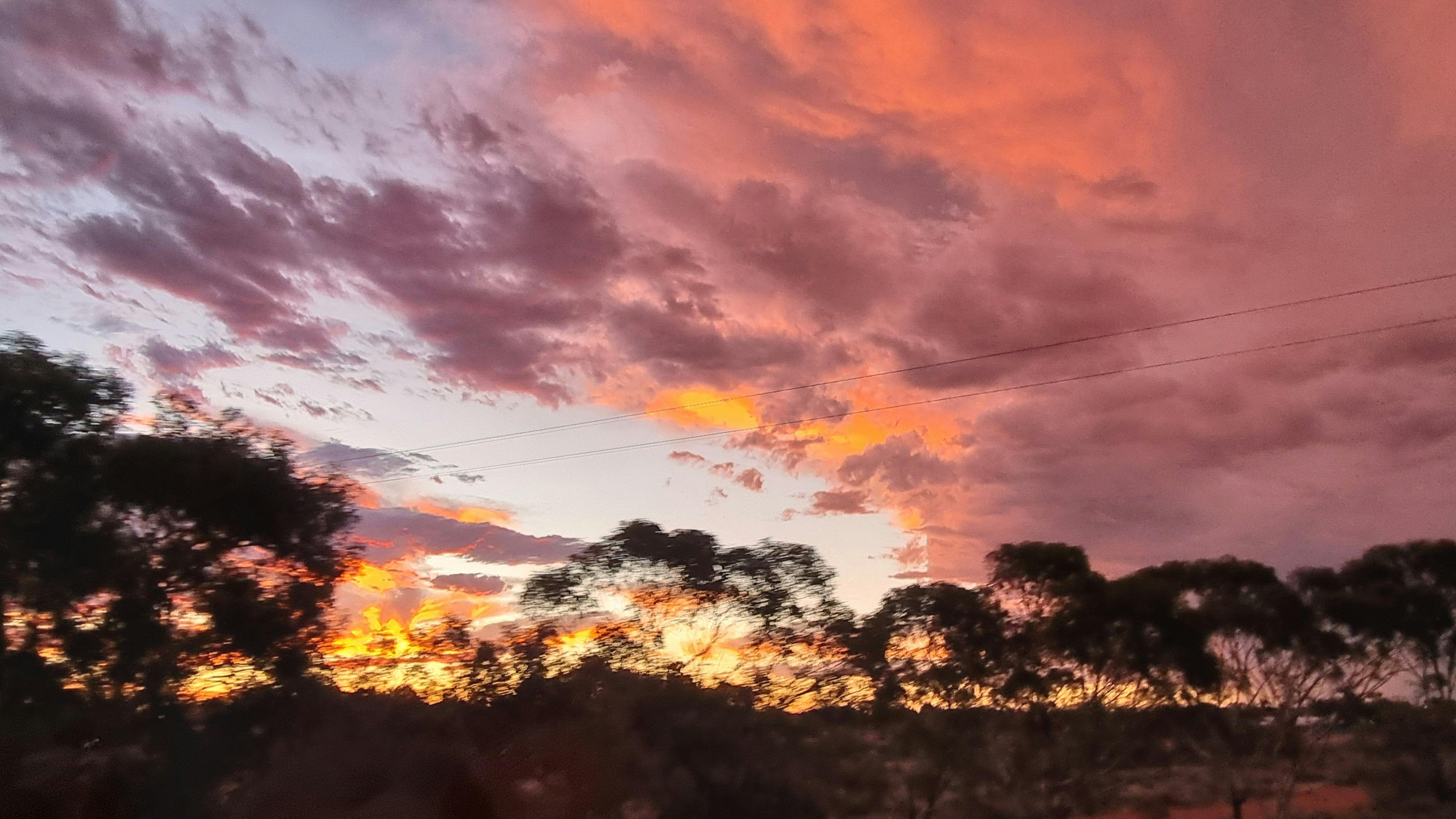 Sunset just out of Gwalia