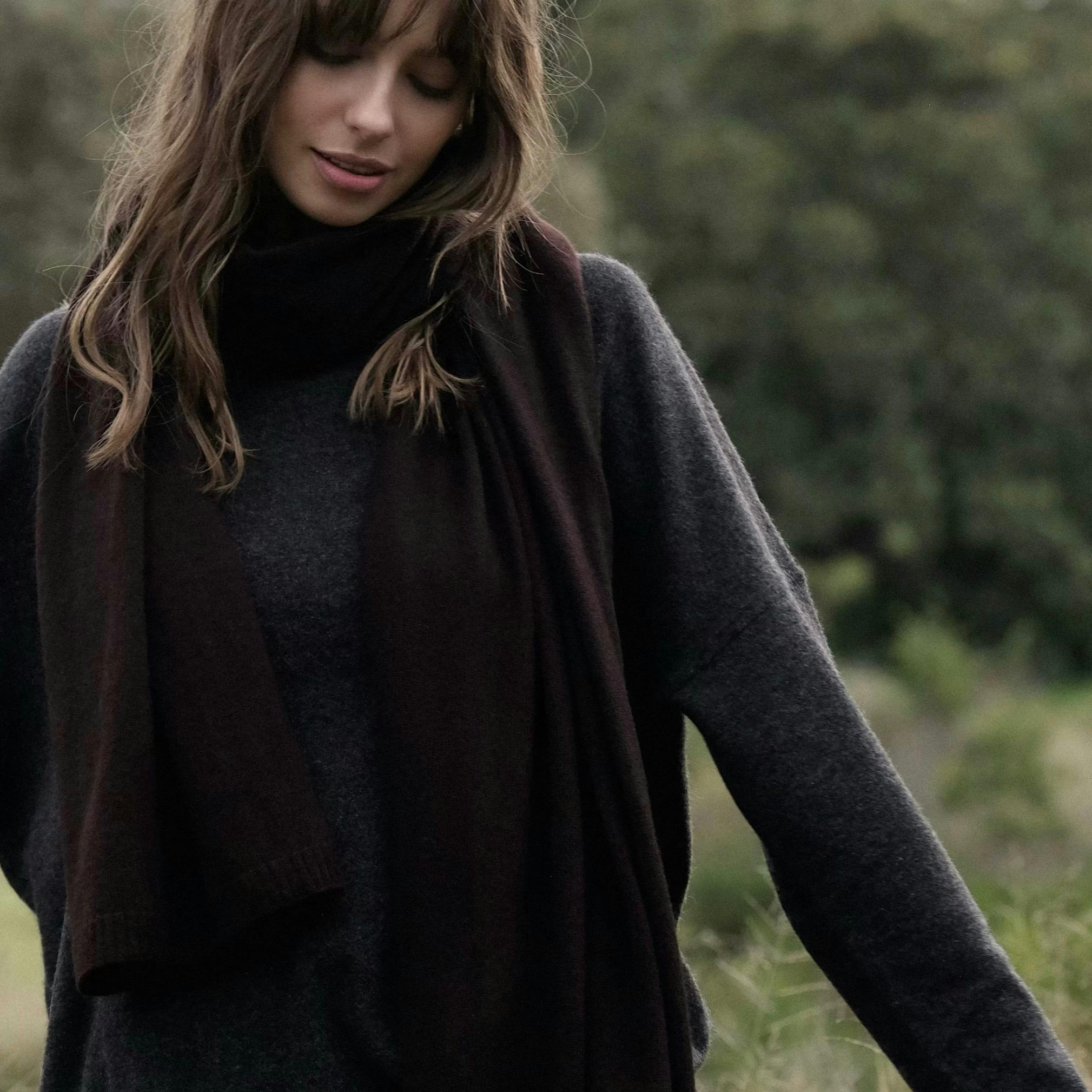 pure cashmere knitwear