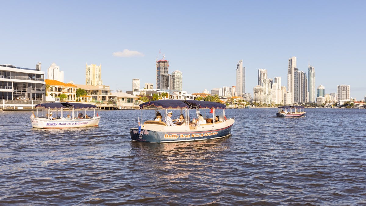 Gold Coast Skyline Views Canal Cruise