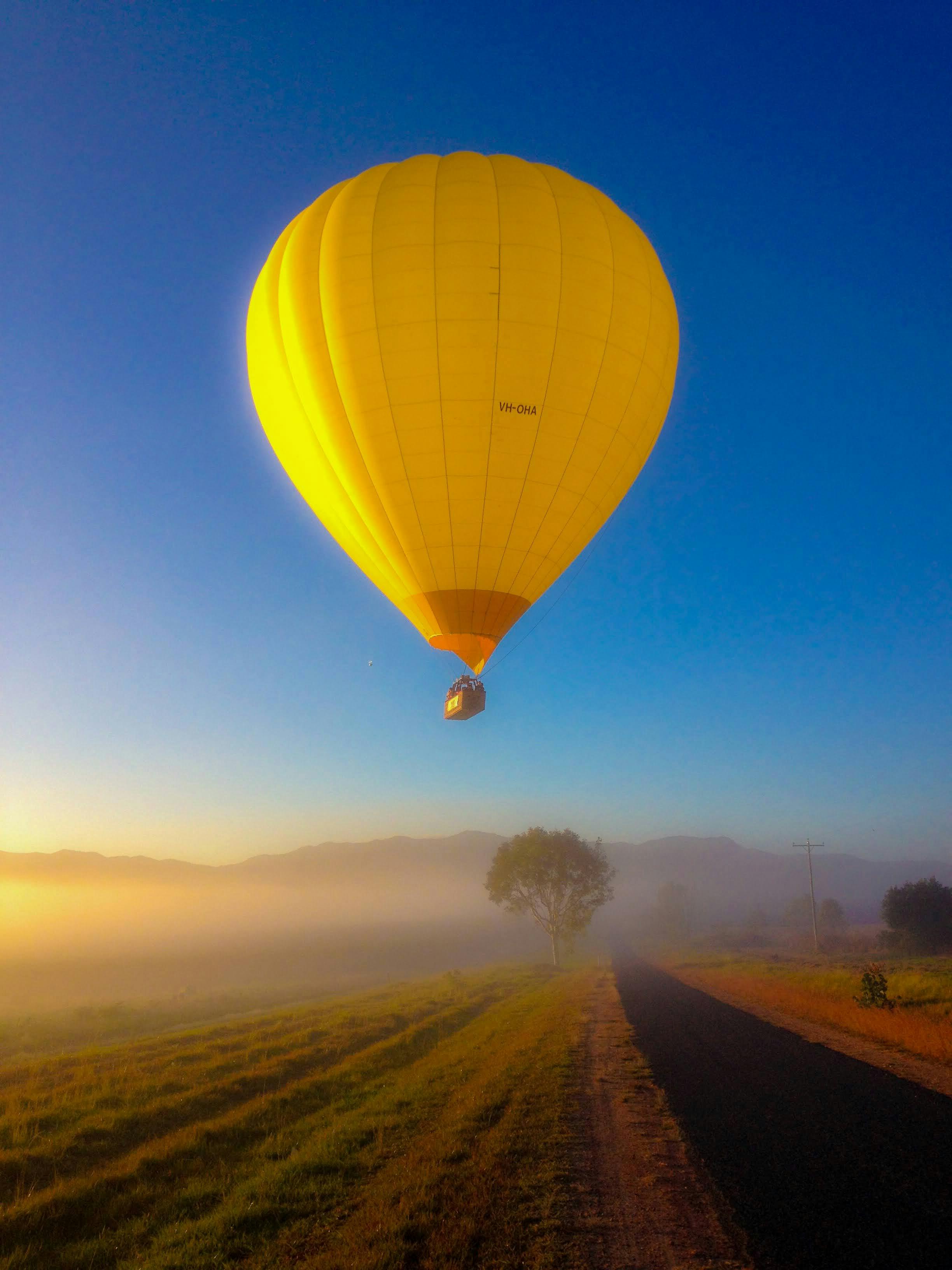 Cairns Hot Air Ballooning and 3 Course Ochre Lunch & Drink Voucher