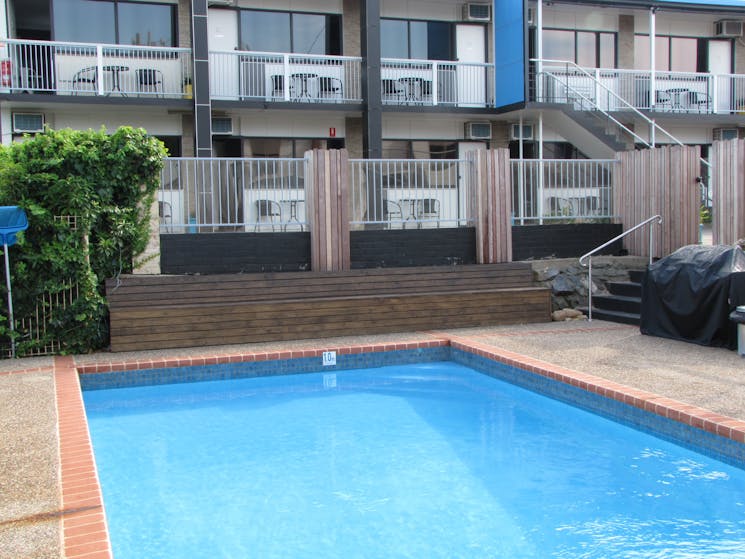 Pool and Barbecue Area