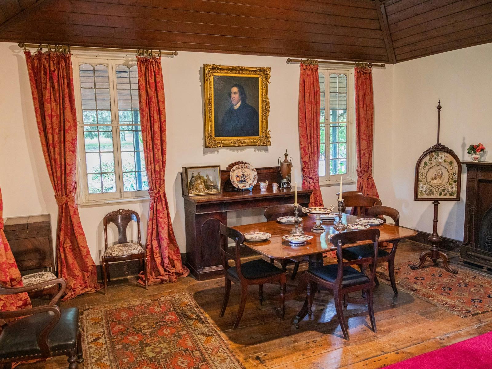 La Trobe's Cottage dining room