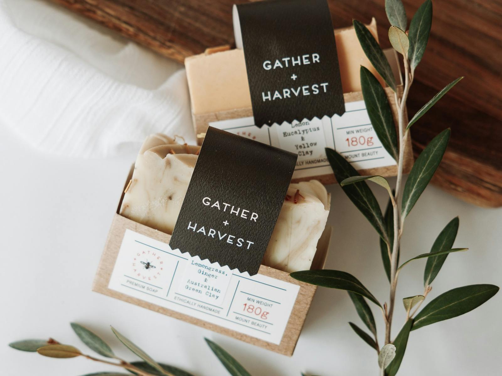 Gather + Harvest Handcrafted soap