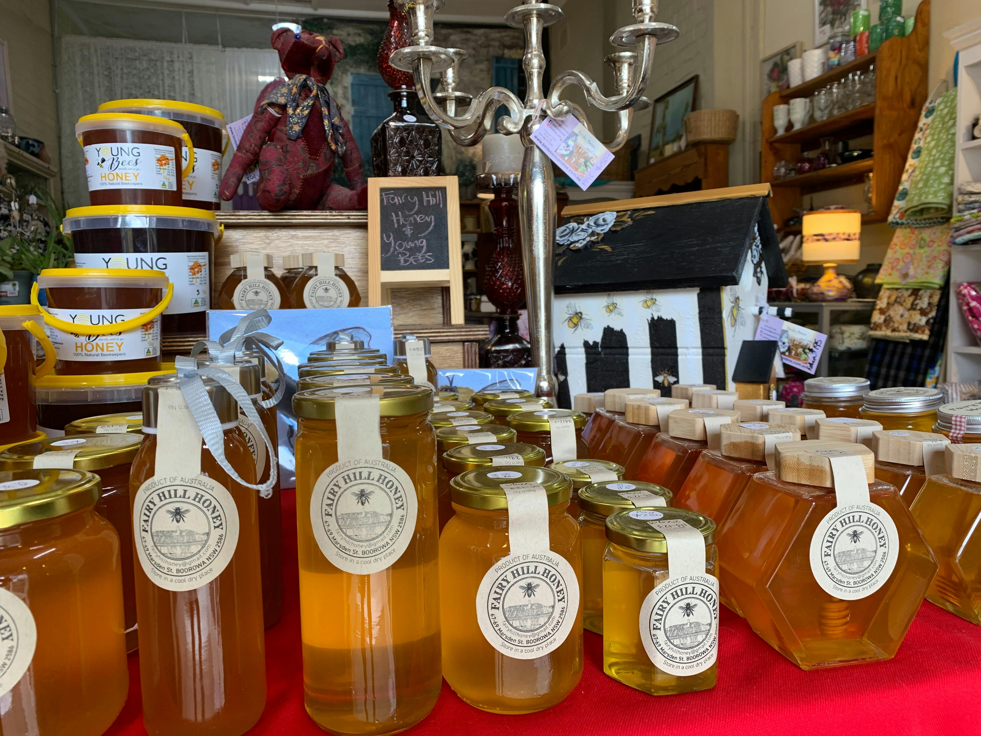 Selection of Fairy Hill Honey