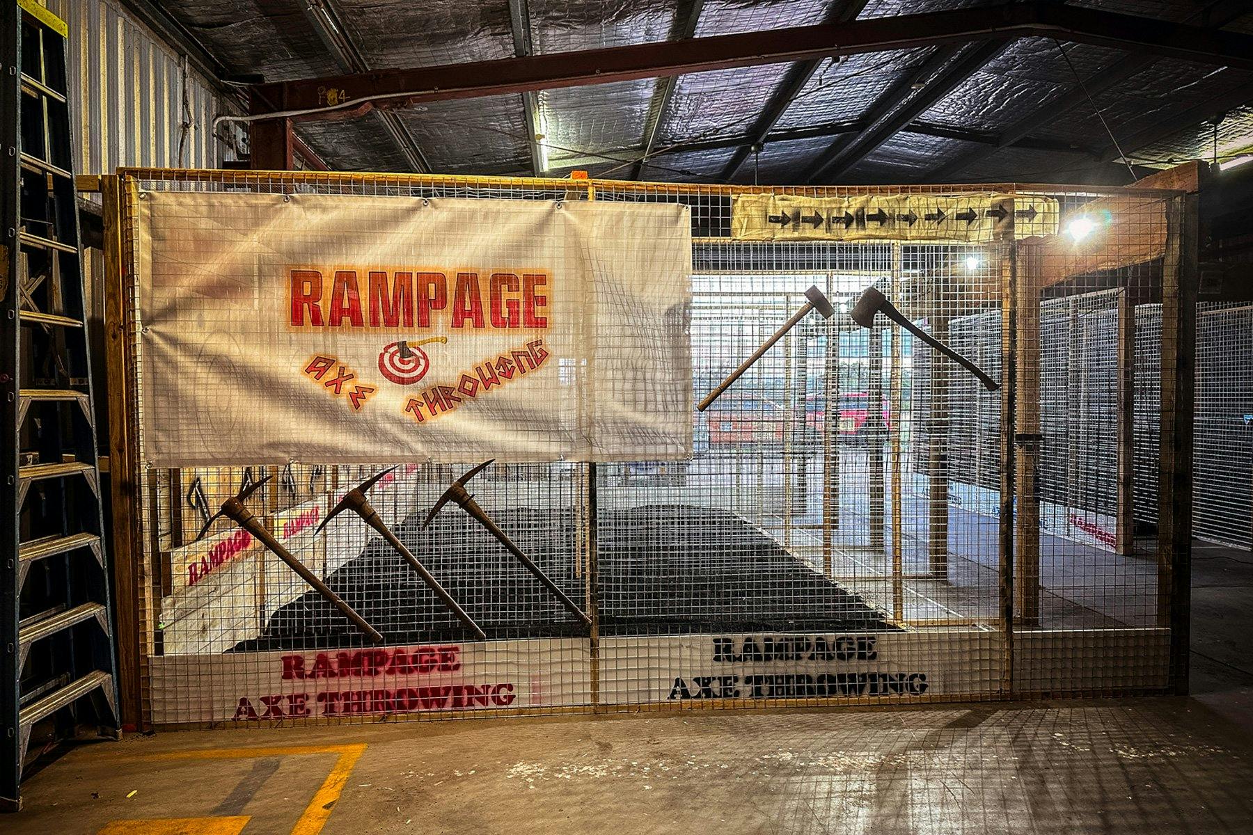 Rampage Axe Throwing Northside