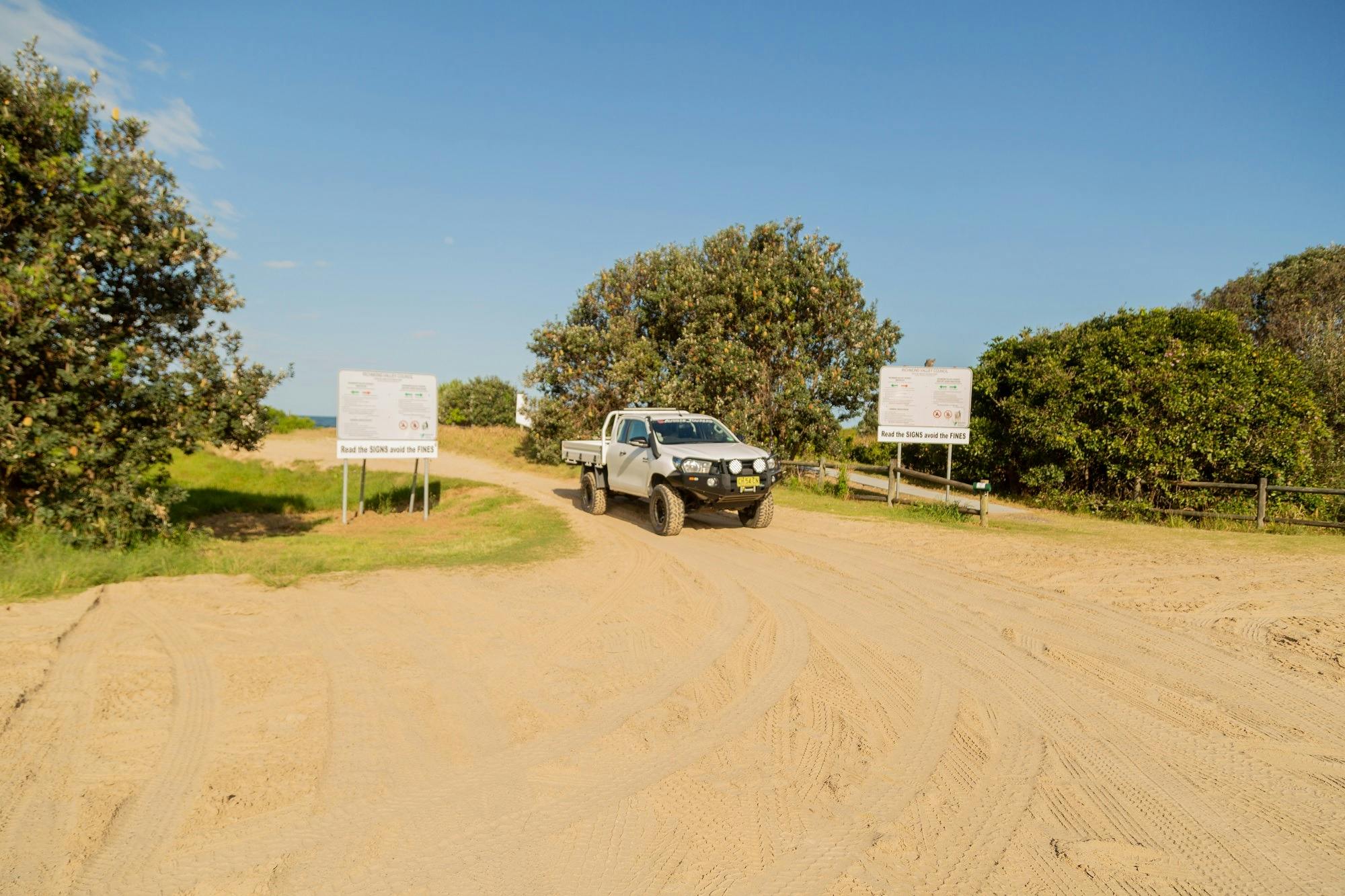 Beach access via Terrace Street