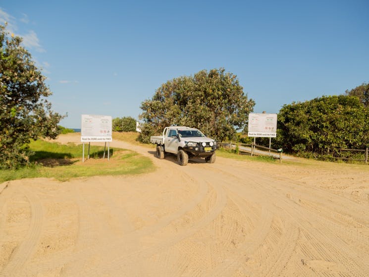 Beach access via Terrace Street