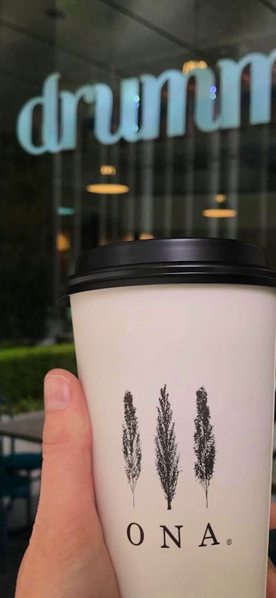 Perfect takeaway coffee