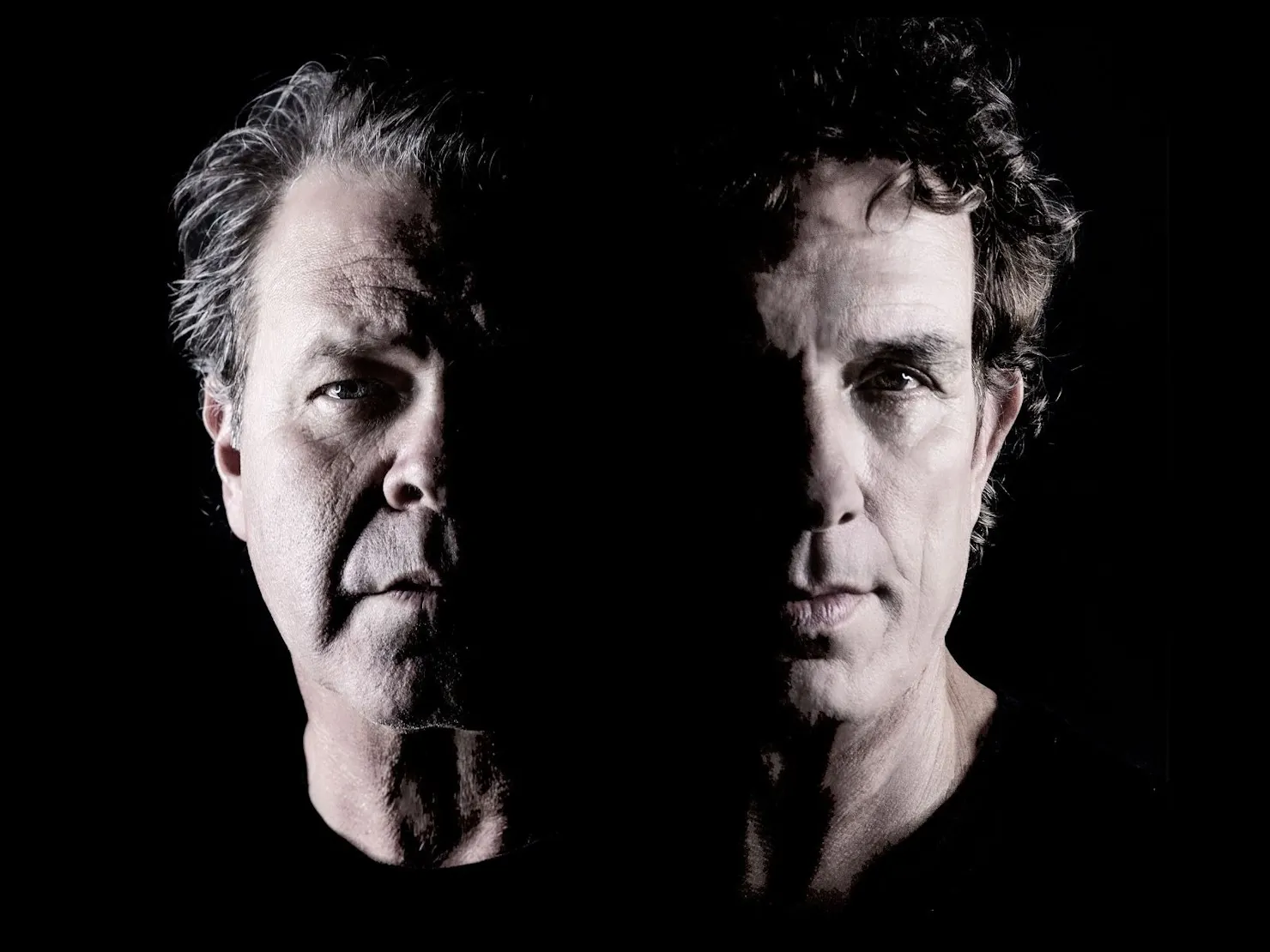 dark images of Ian and Troy