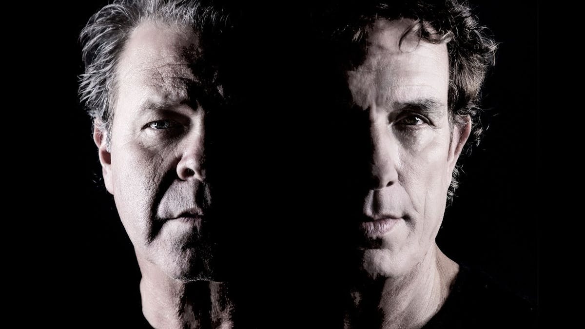 dark images of Ian and Troy