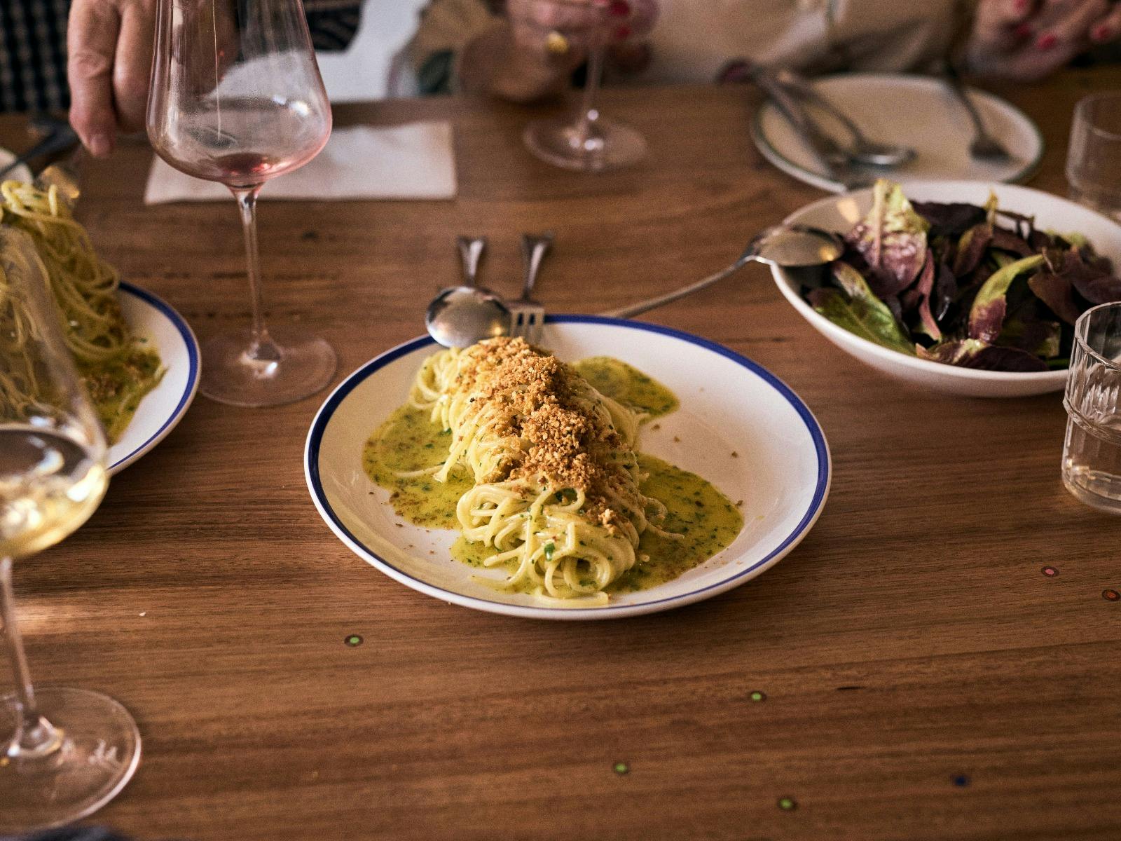 Spaghetti with Mussels