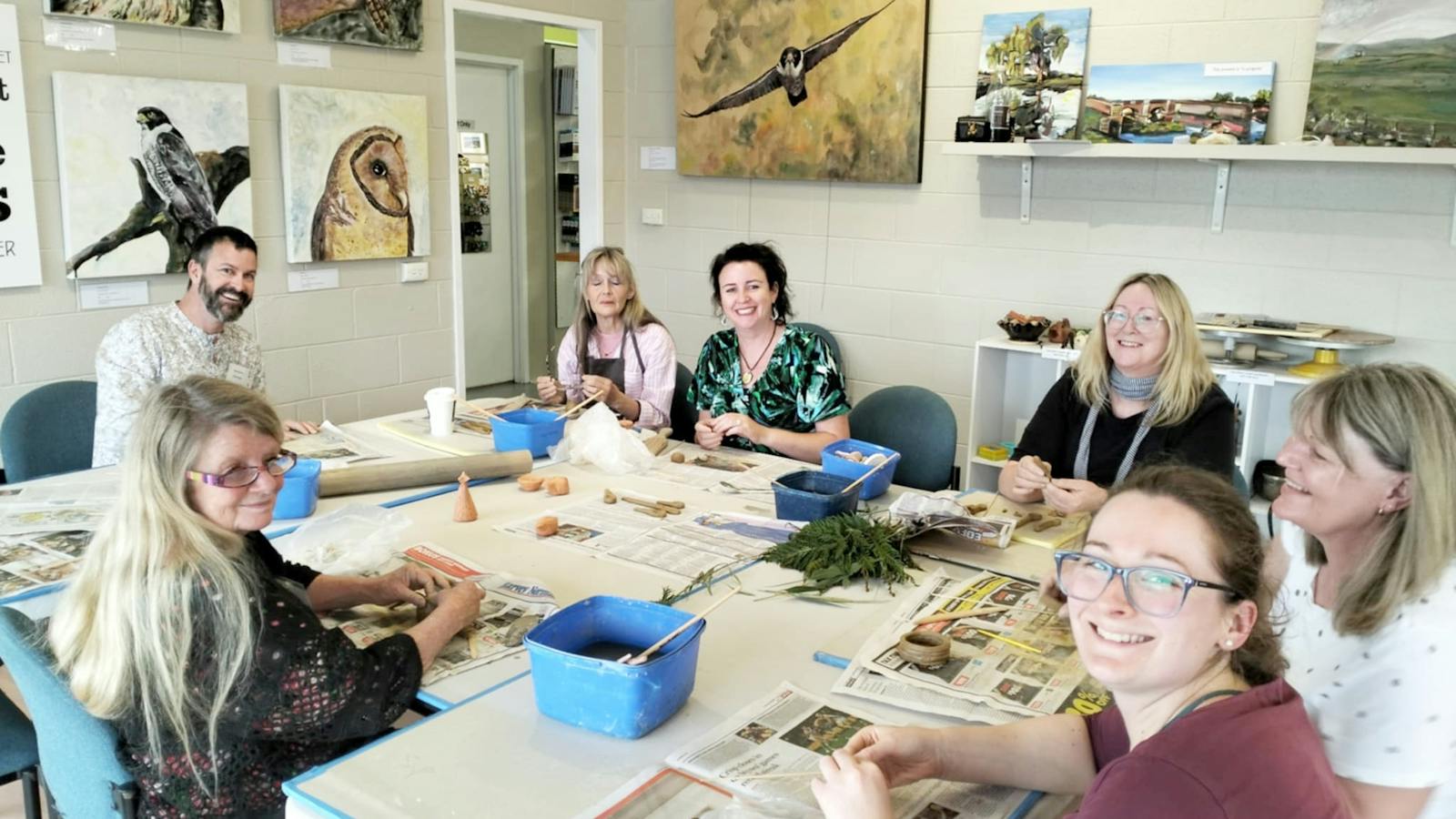 Clay Workshop in Campbell Town