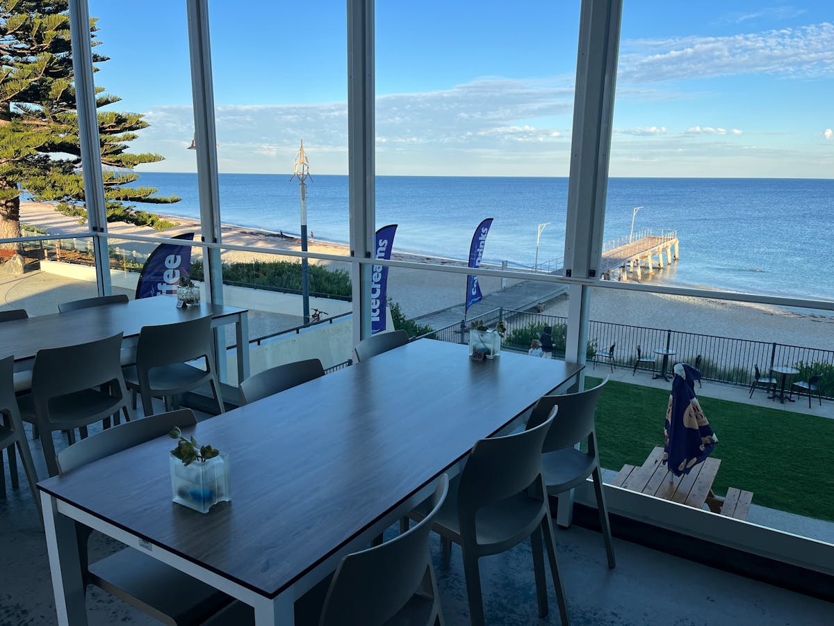 Food with a sensational view