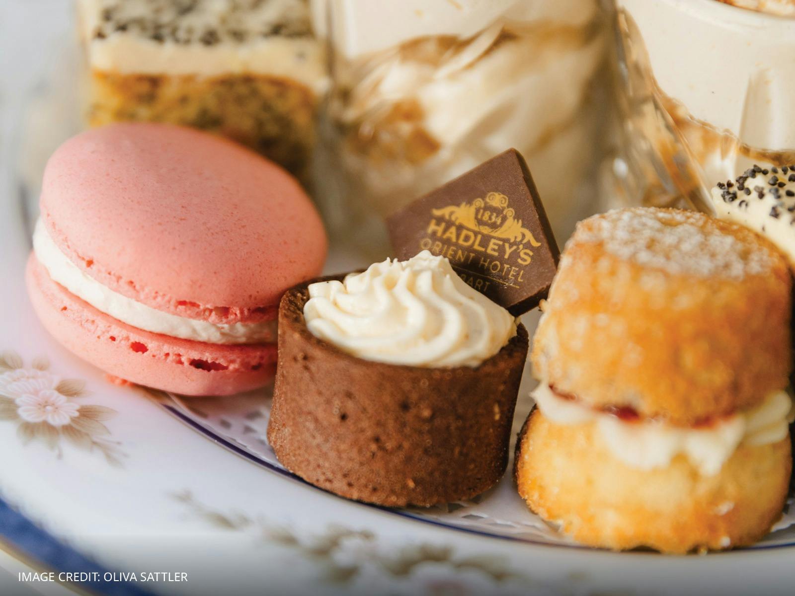 An image of treats at the Hadley's Orient Hotel