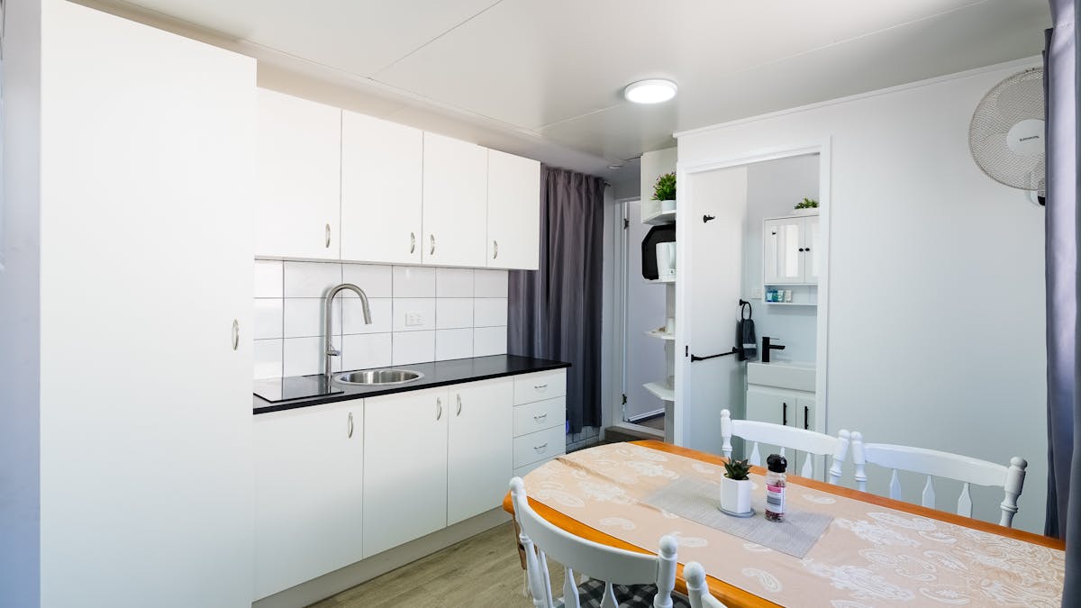 Kitchen and dining