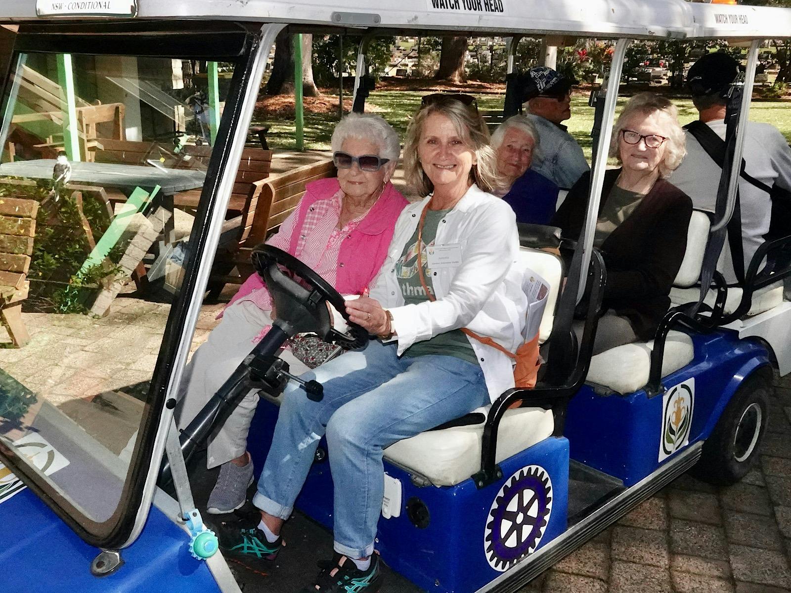 ebuggy loaded with people