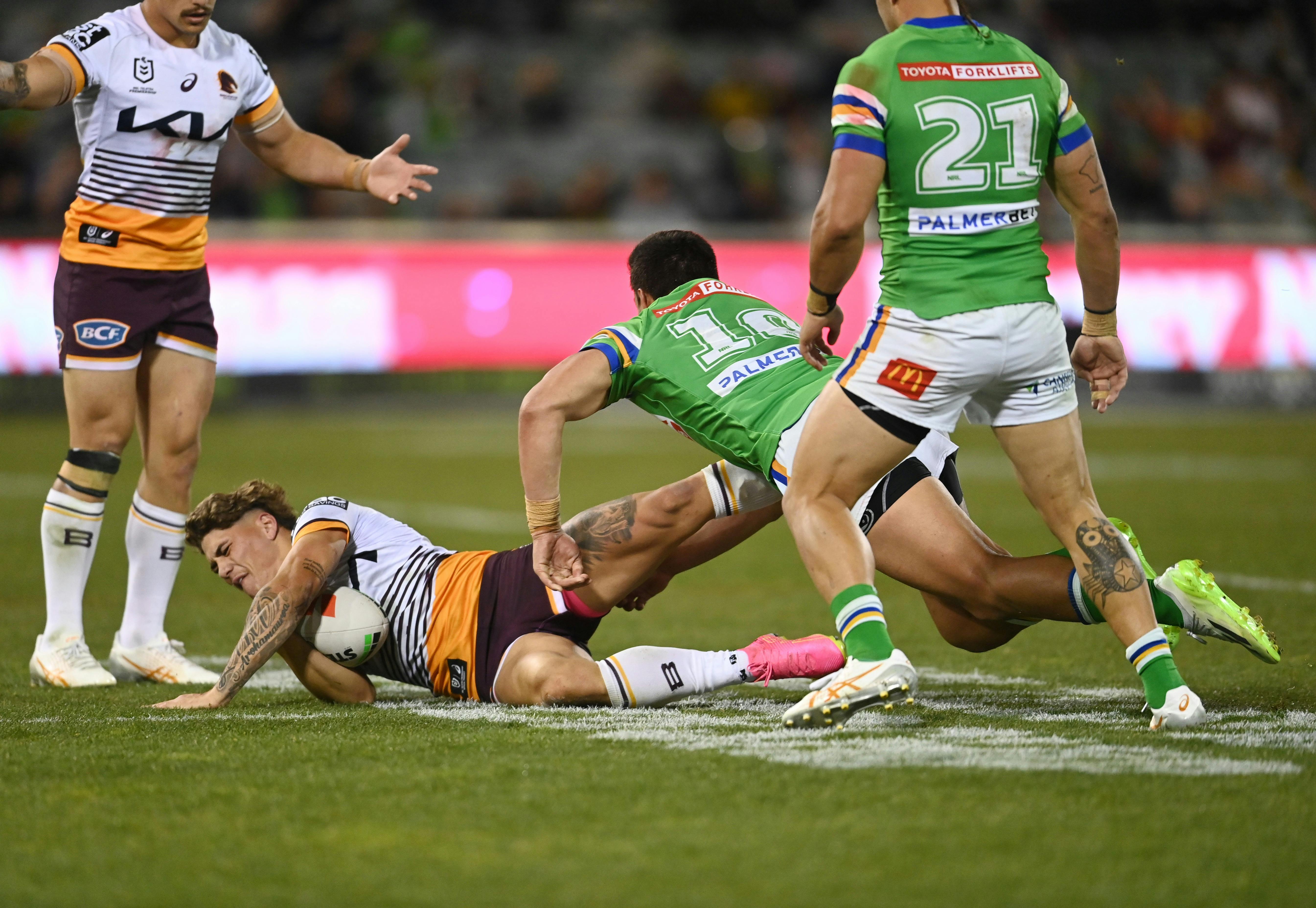Raiders v Broncos - NRL Round 2