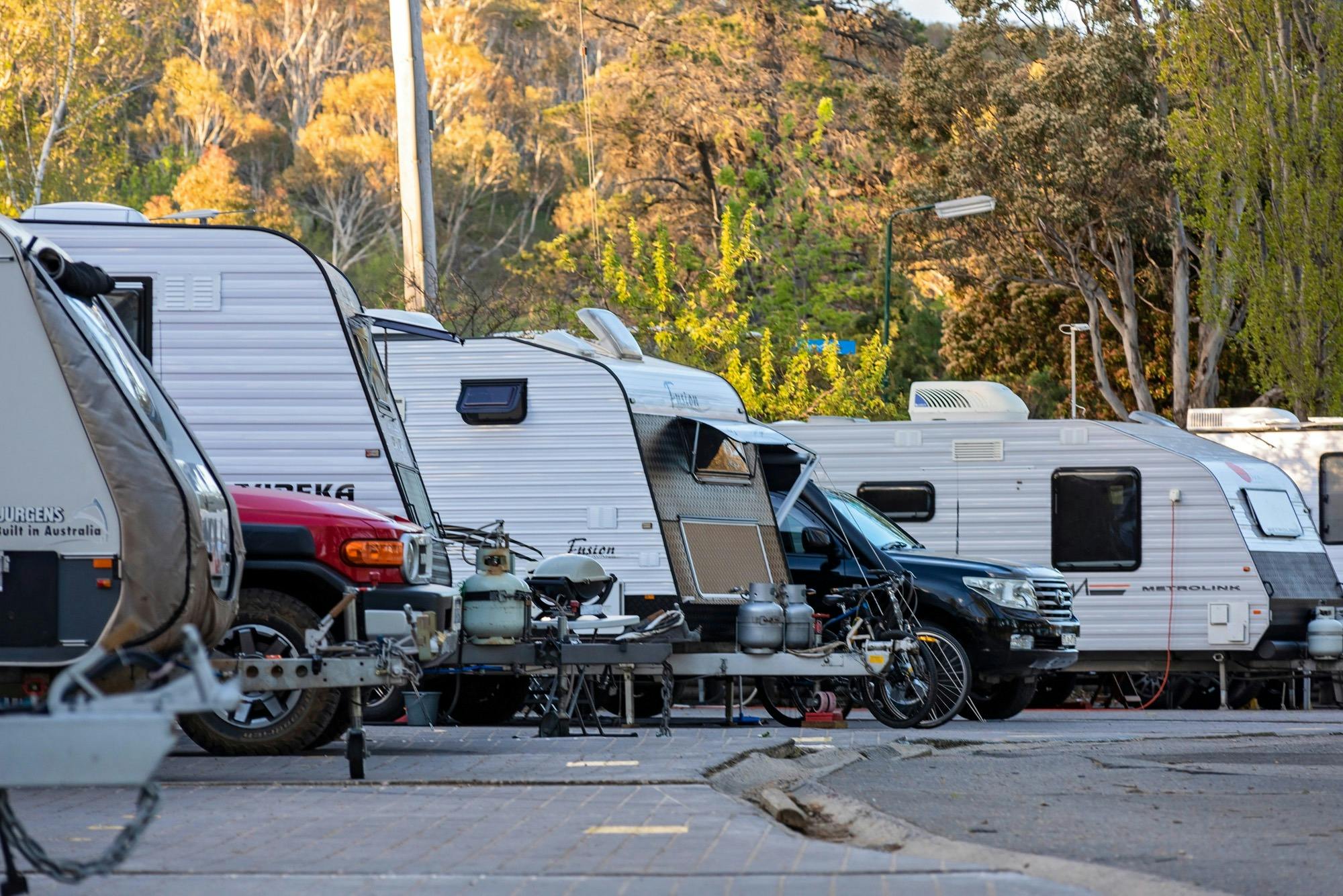 Powered Paved Site - 25 Foot