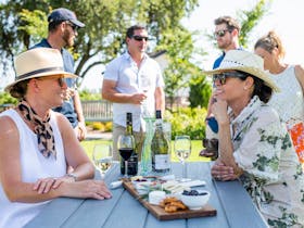 Get together with friends for wine and a shared platter