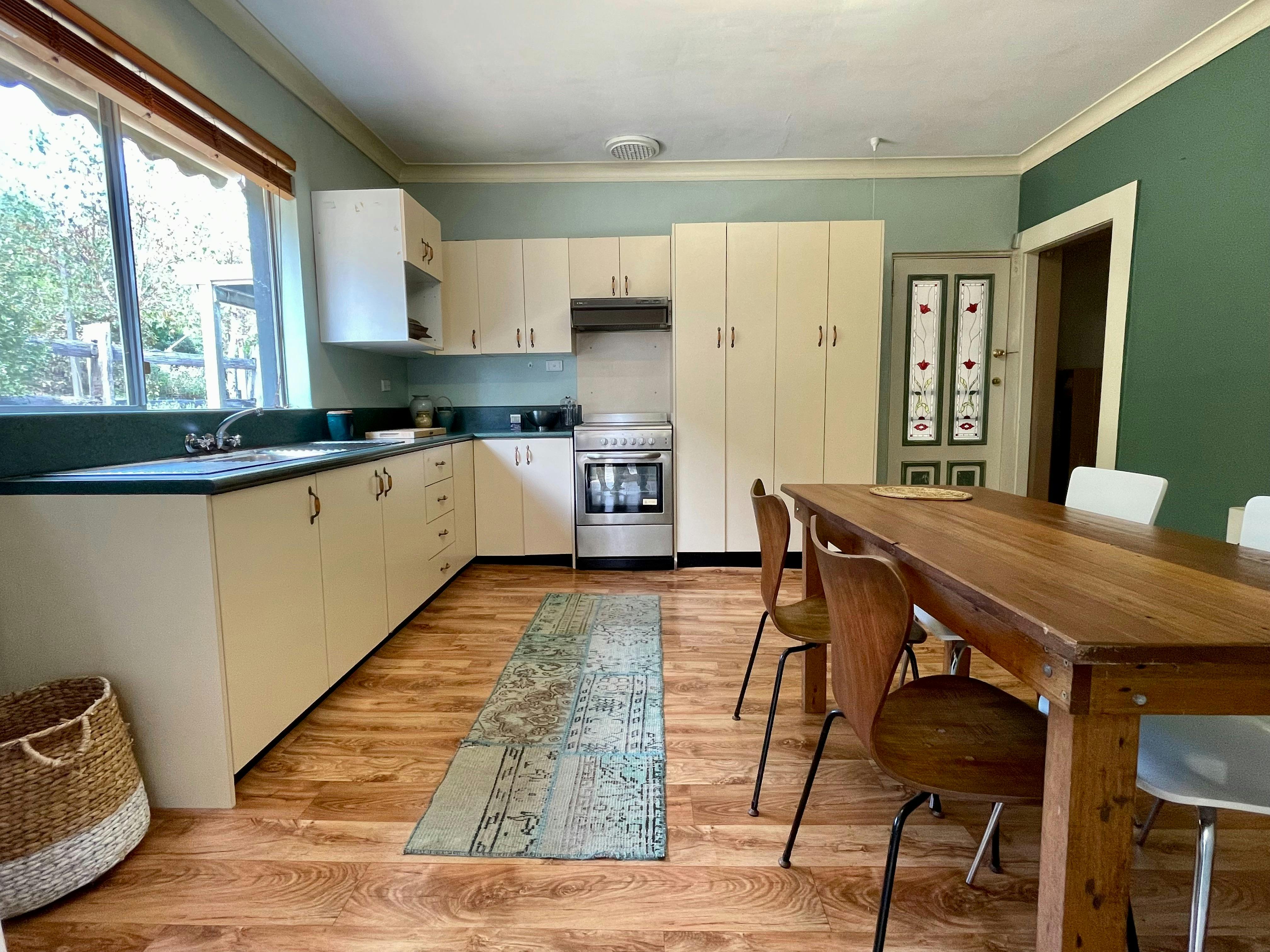 Large eat-in kitchen