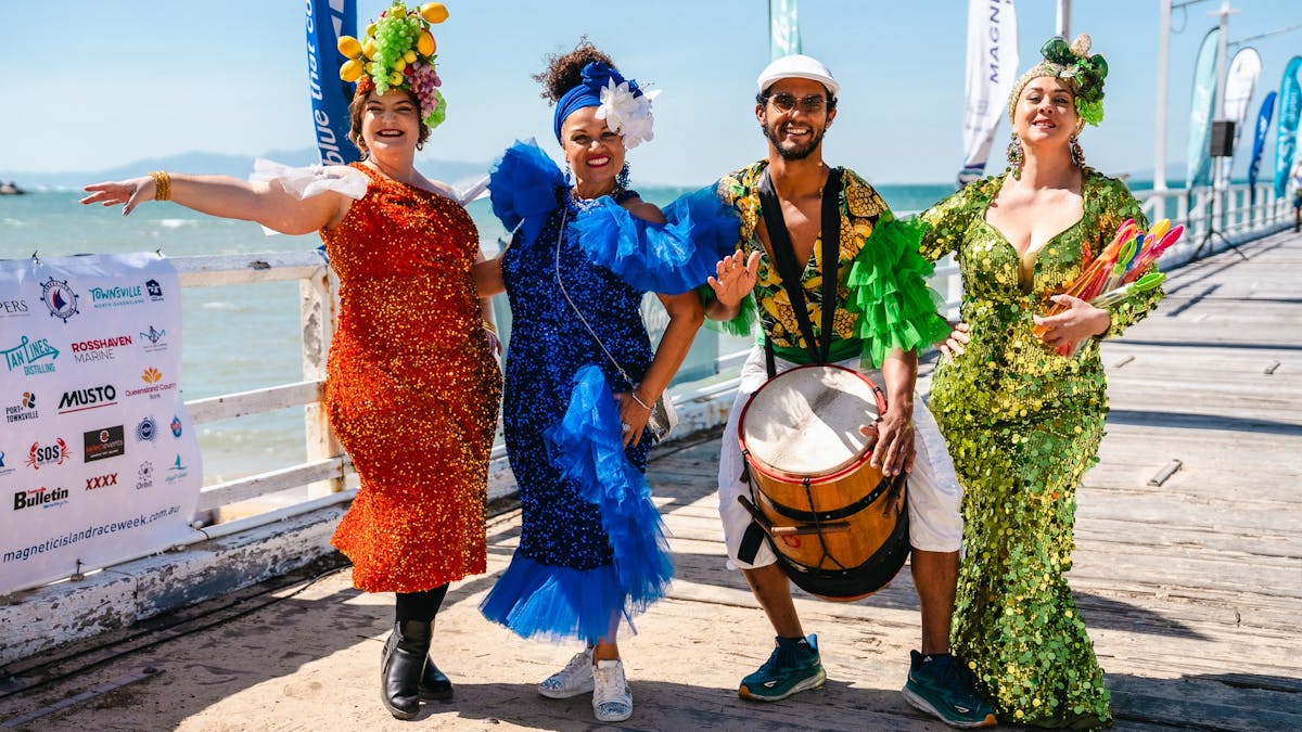 Afrekete Dancers at Island Breeze Festival
