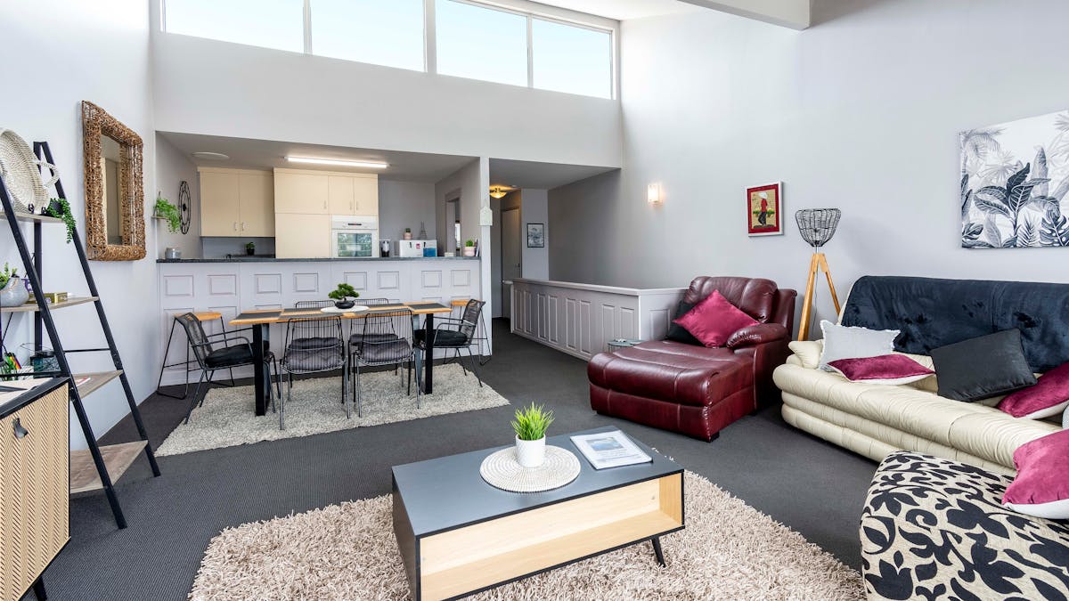 Lounge area