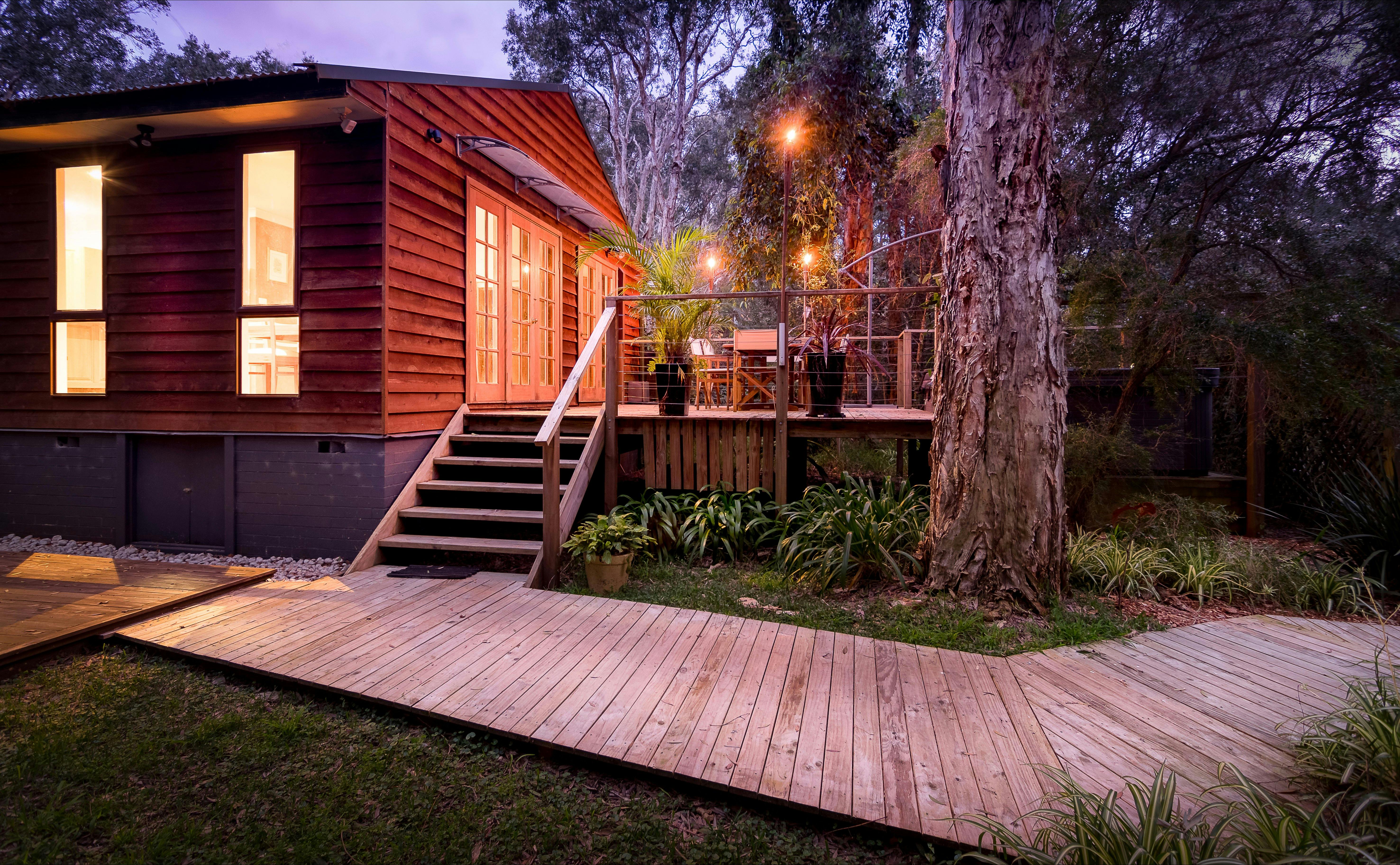 In the Bush by the Beach