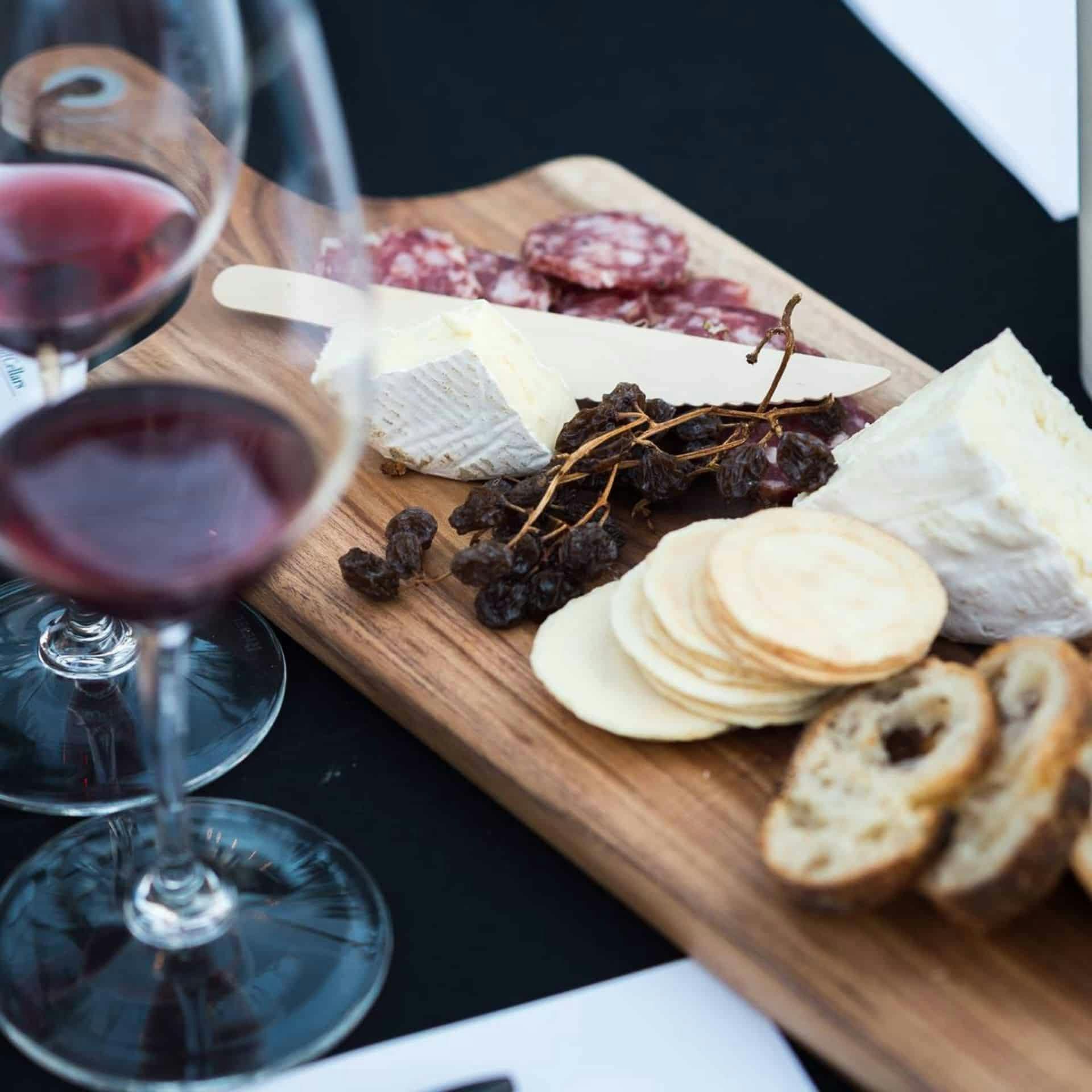 Wine and Cheese Platter