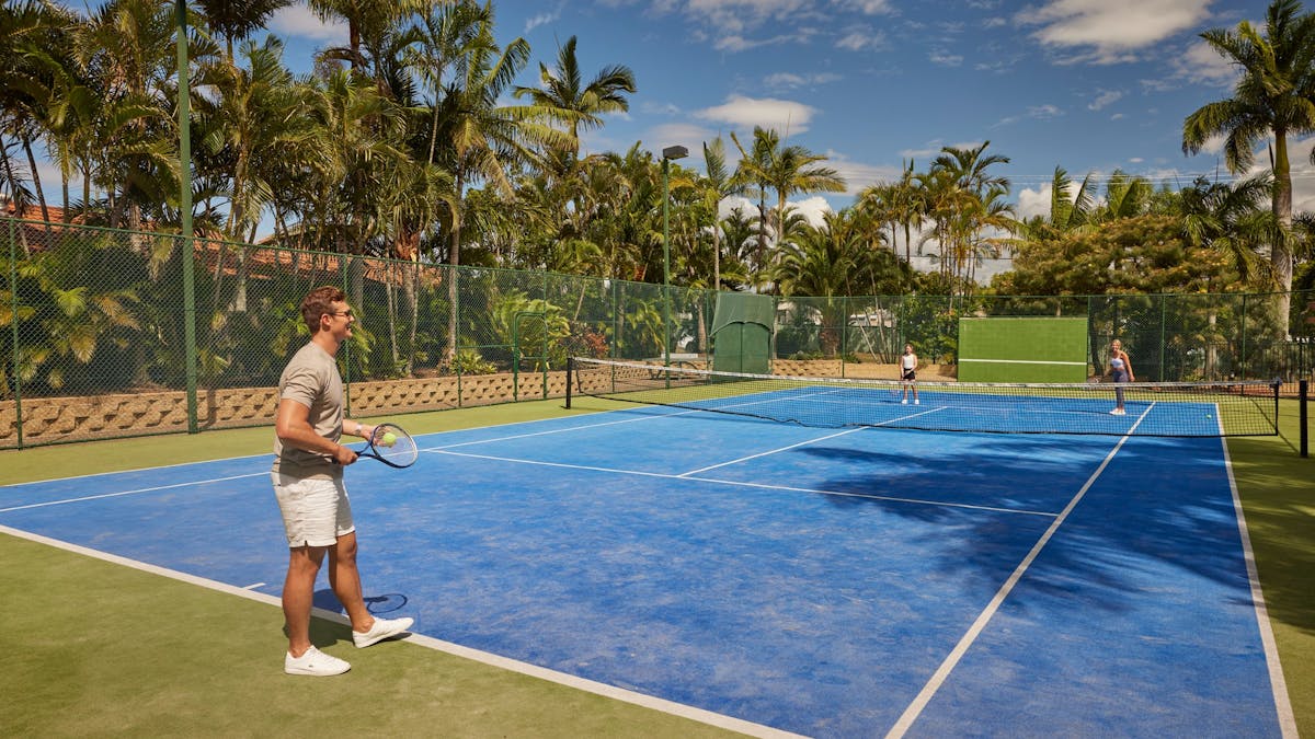 Tennis Court at Brisbane Holiday Village