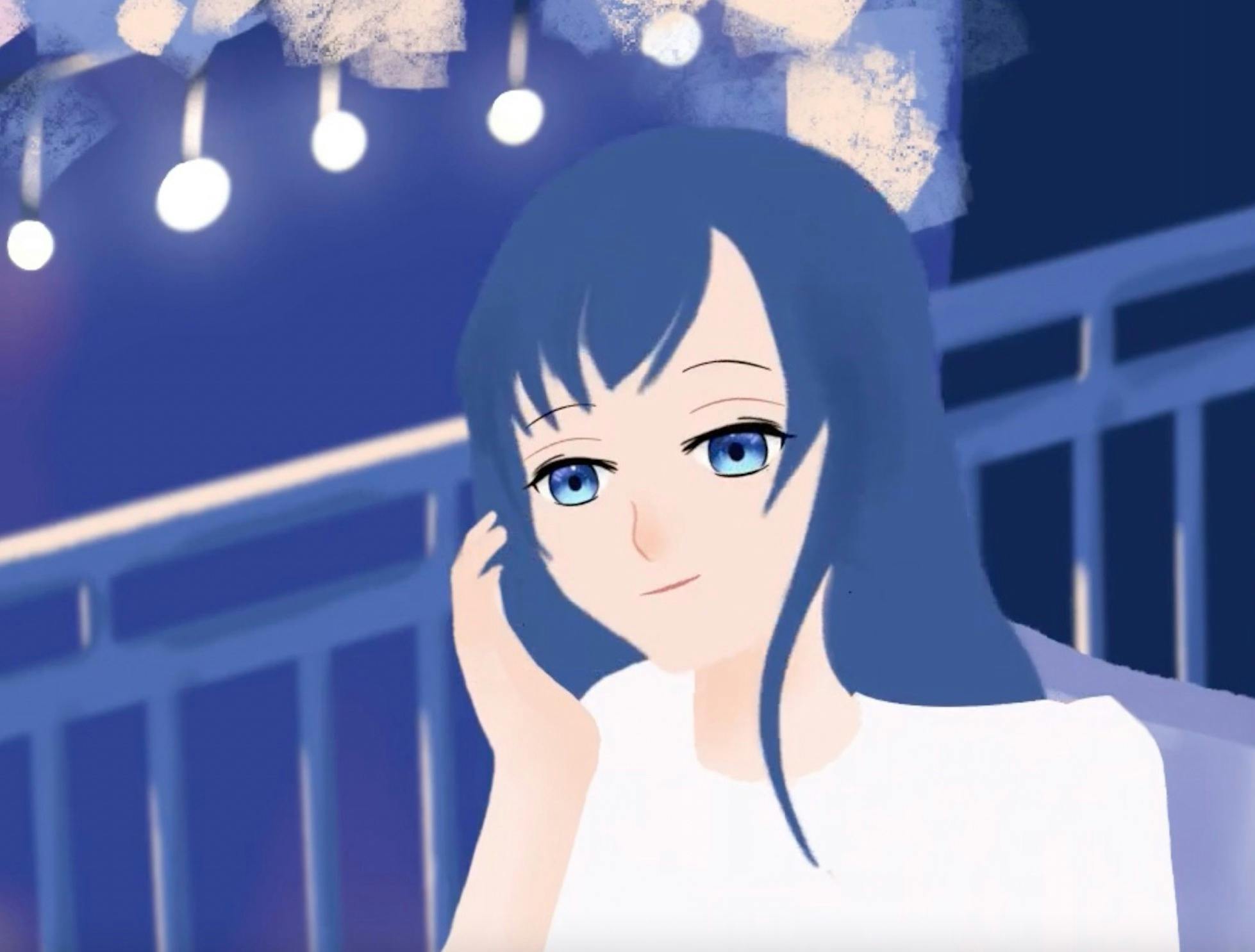 manga art girl