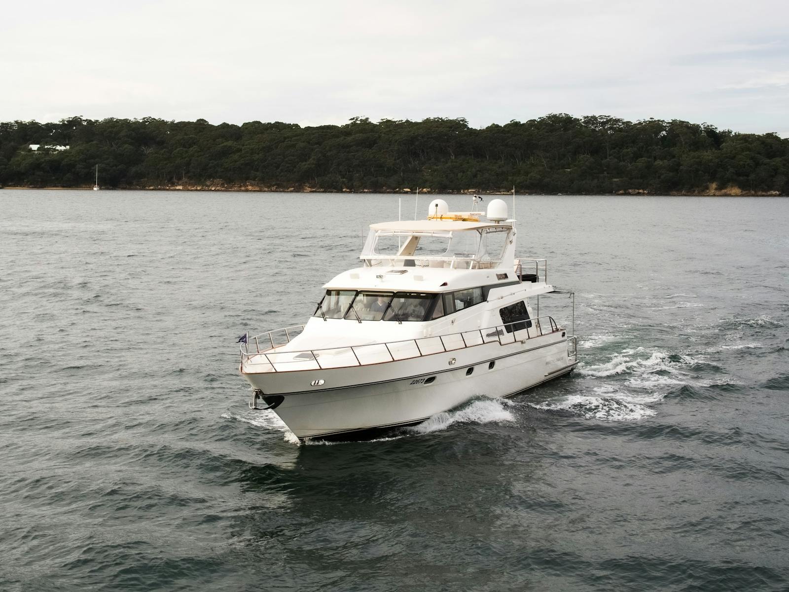 Lifestyle Charters charter boat Enigma cruises in Sydney Harbour