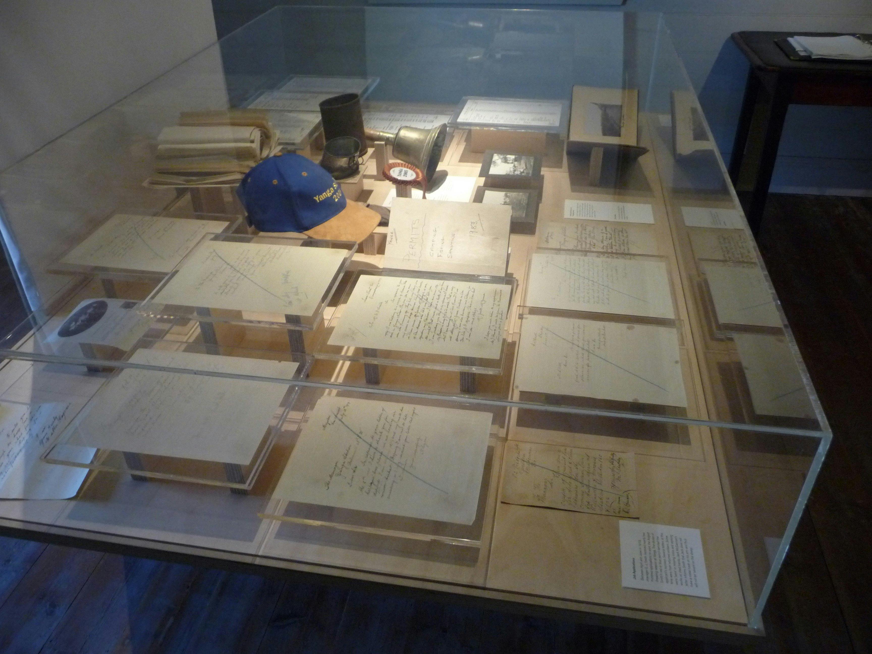 Yanga Museum in Cooks Cottage at Yanga Homestead