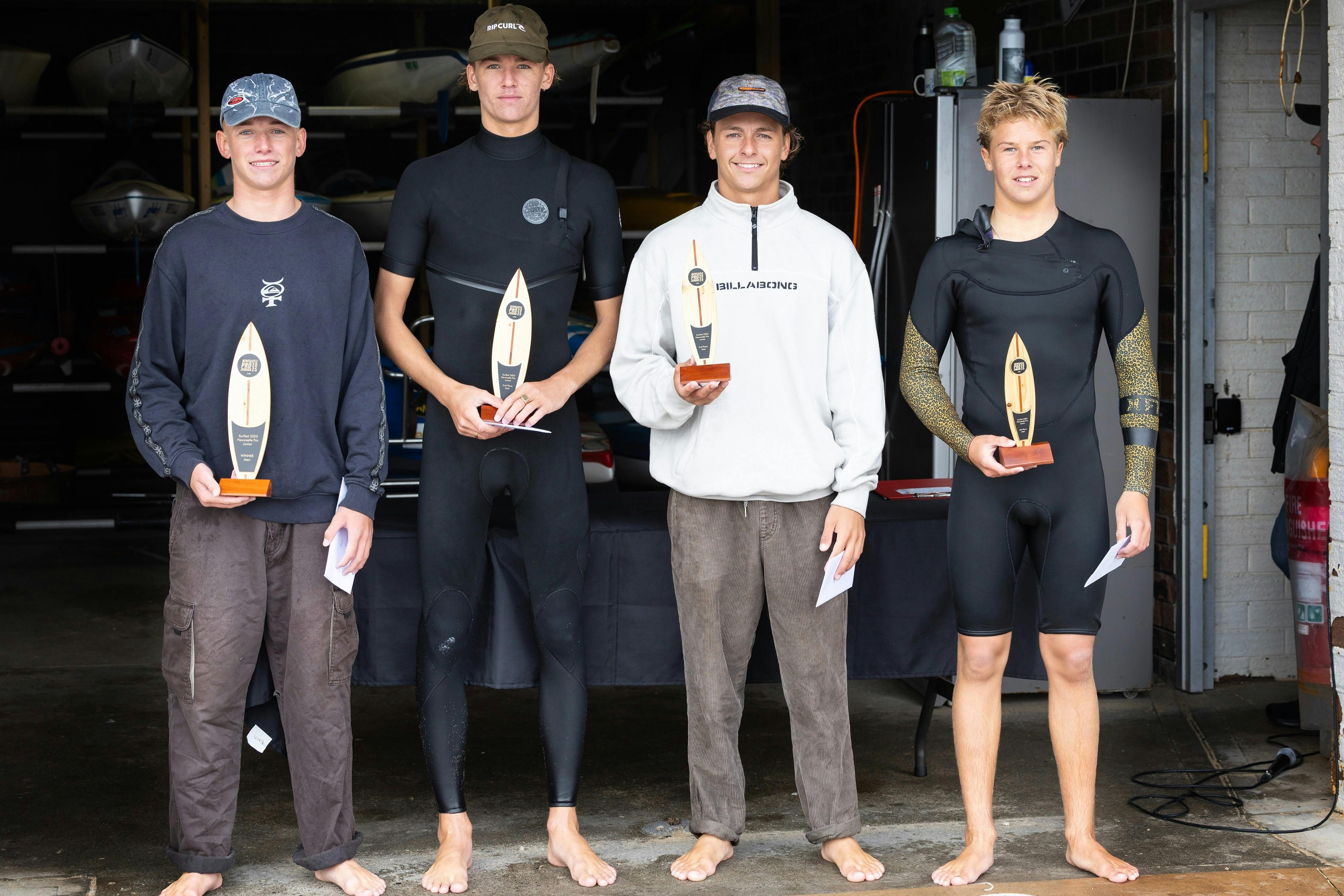 2025 Surfest Pro Junior Mens Finalists