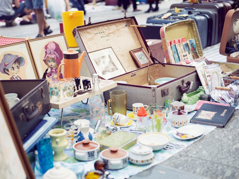 Suitcases and vintage treasures!