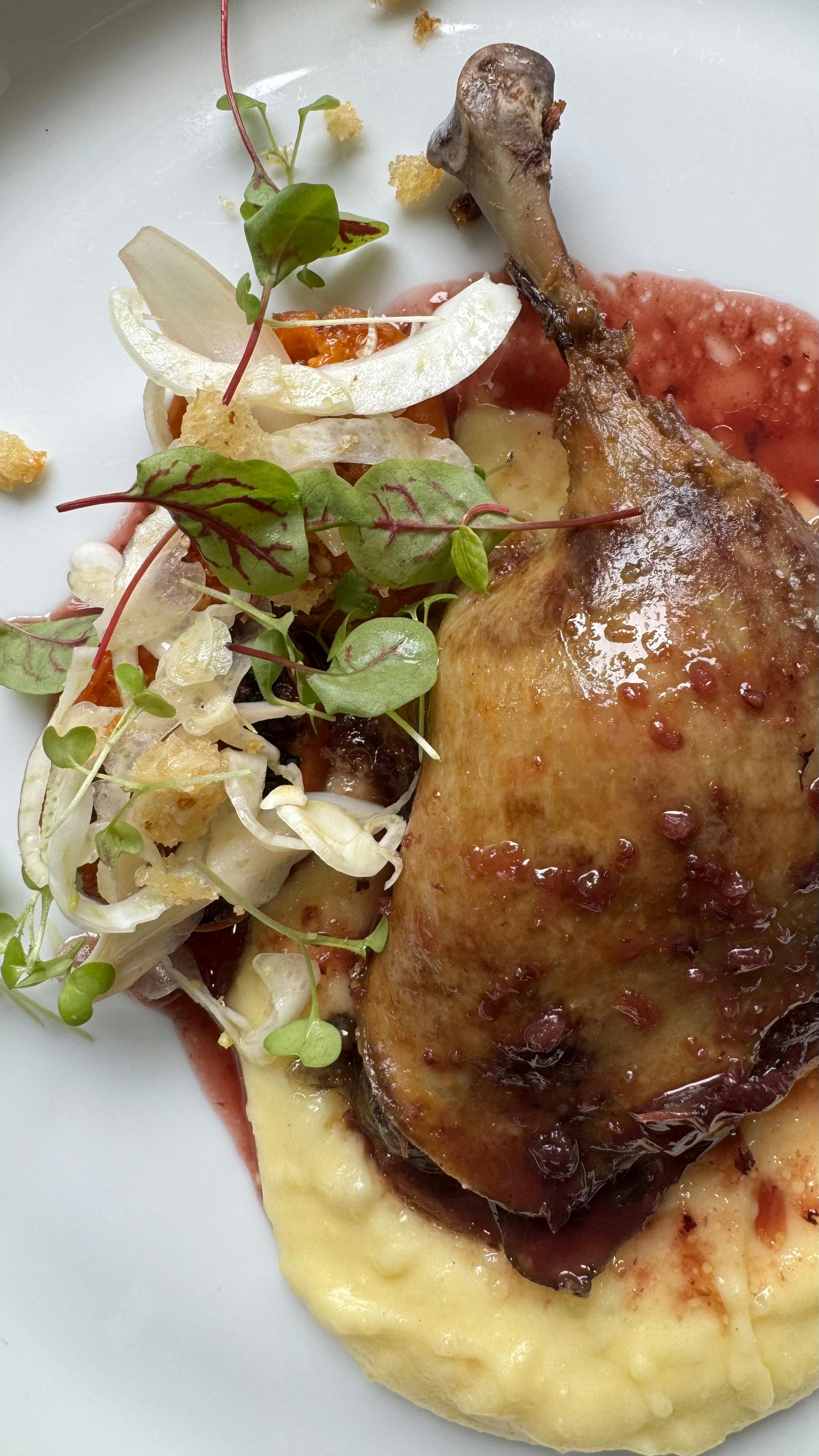 Confit duck