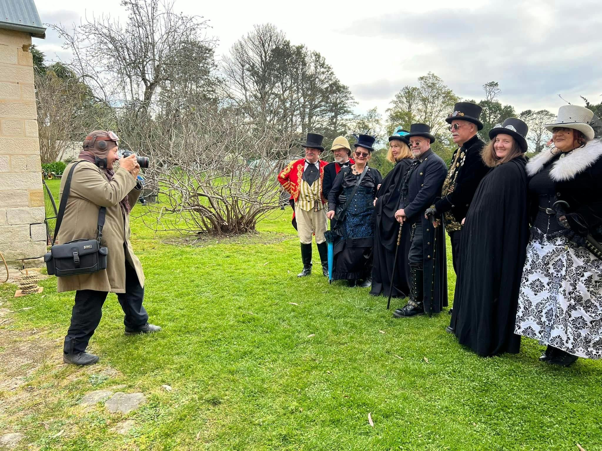 We like having fun. Here we hosted Steampunk Sydney group