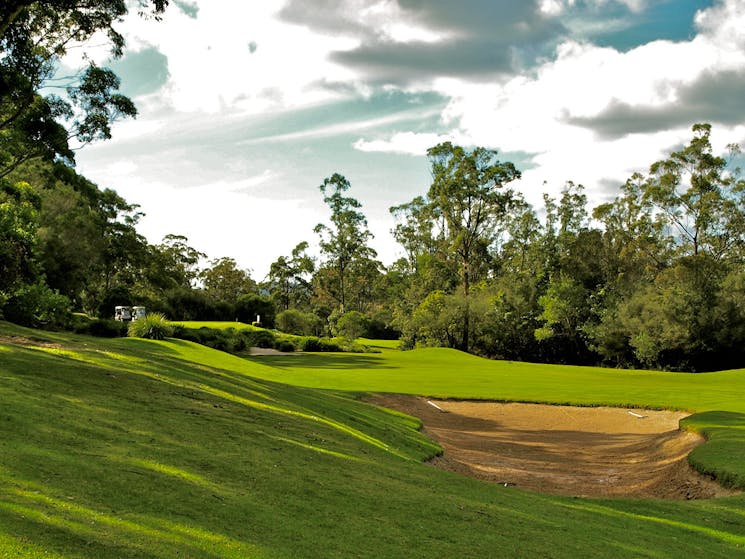 17th tee & fairway