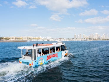 Aquaduck in the water Aquaduck in the water