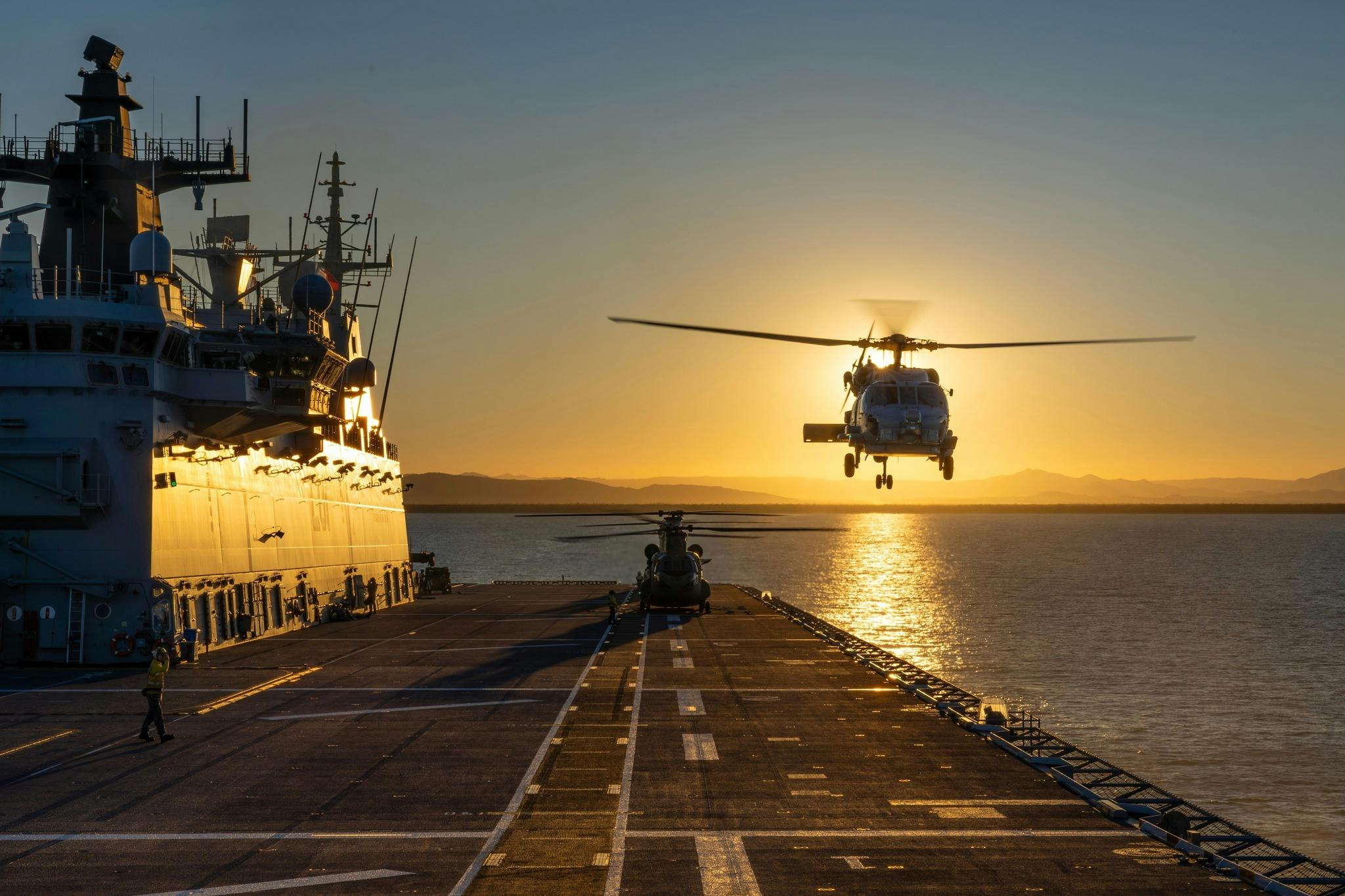 Naval Fleet Review Sunset Premium Dinner Cruise