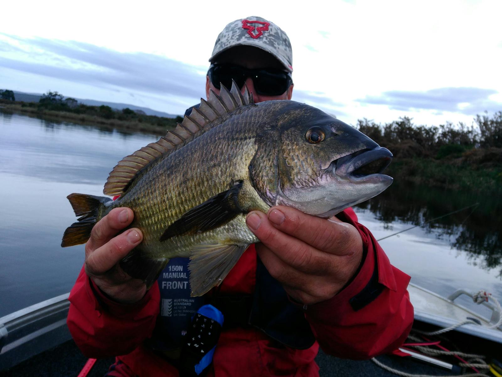 Bream Fishing, Swam river, Tasmania