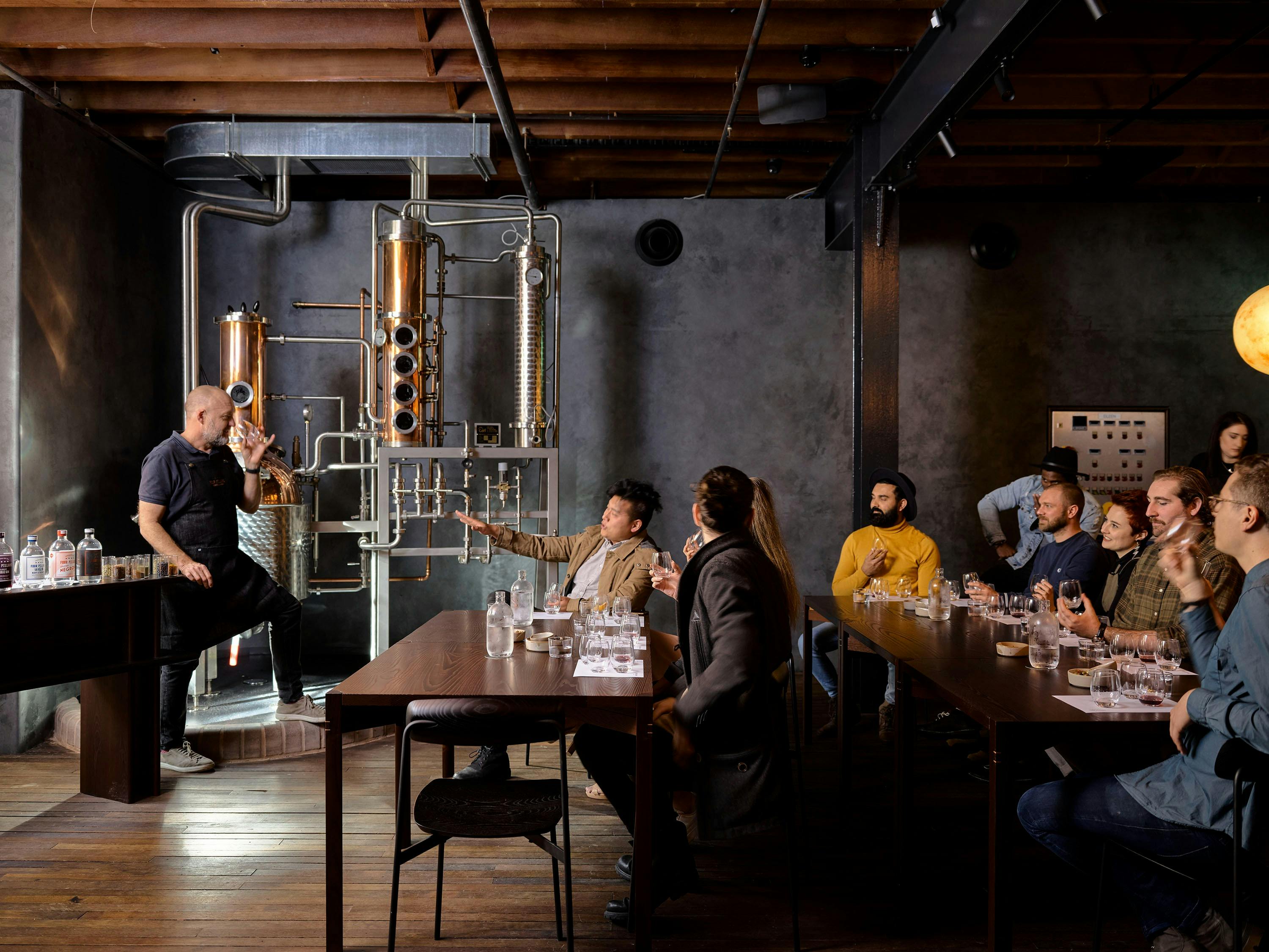A masterclass in gin tasting