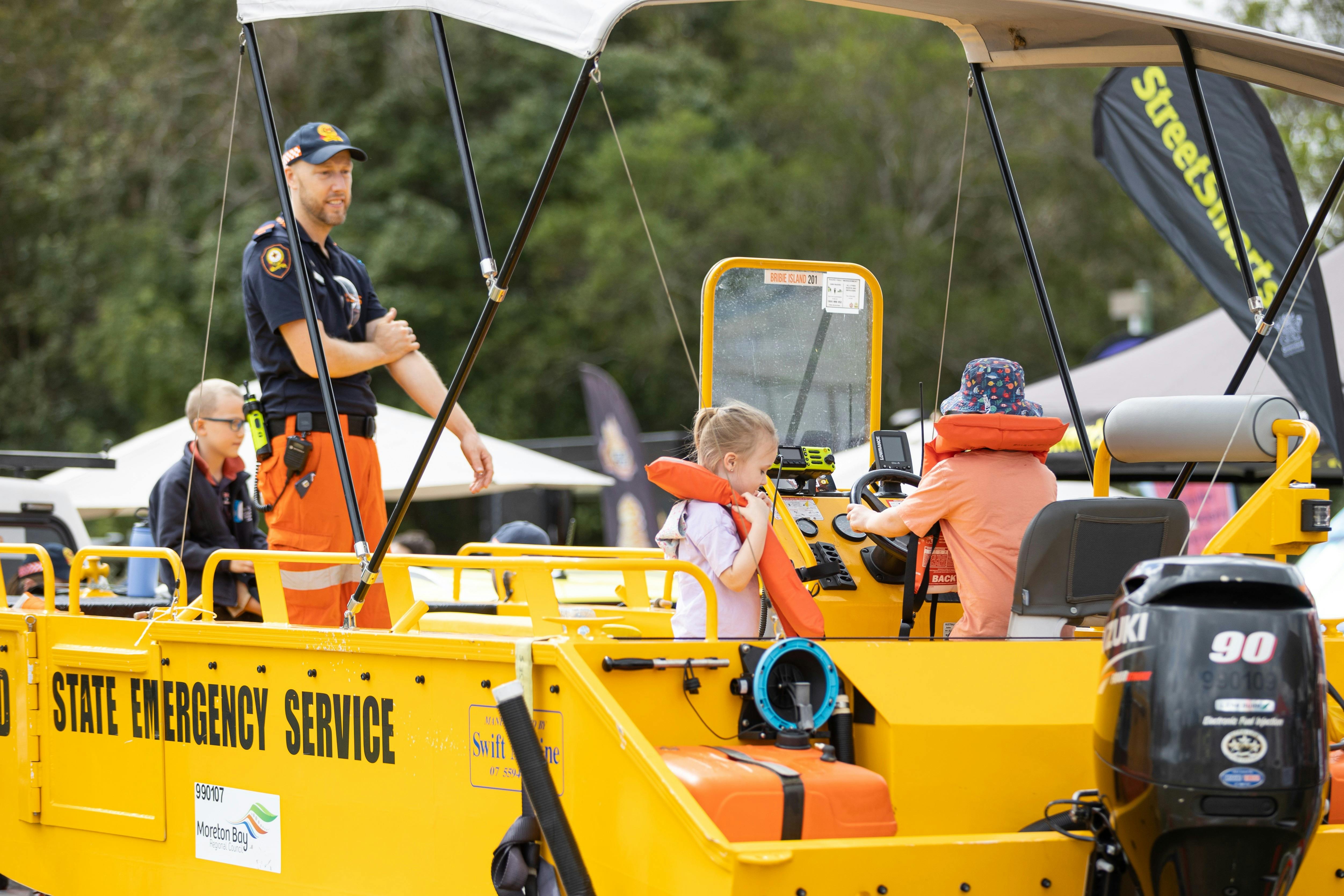 Jump on board SES Vehicle Emergency Services Expo
