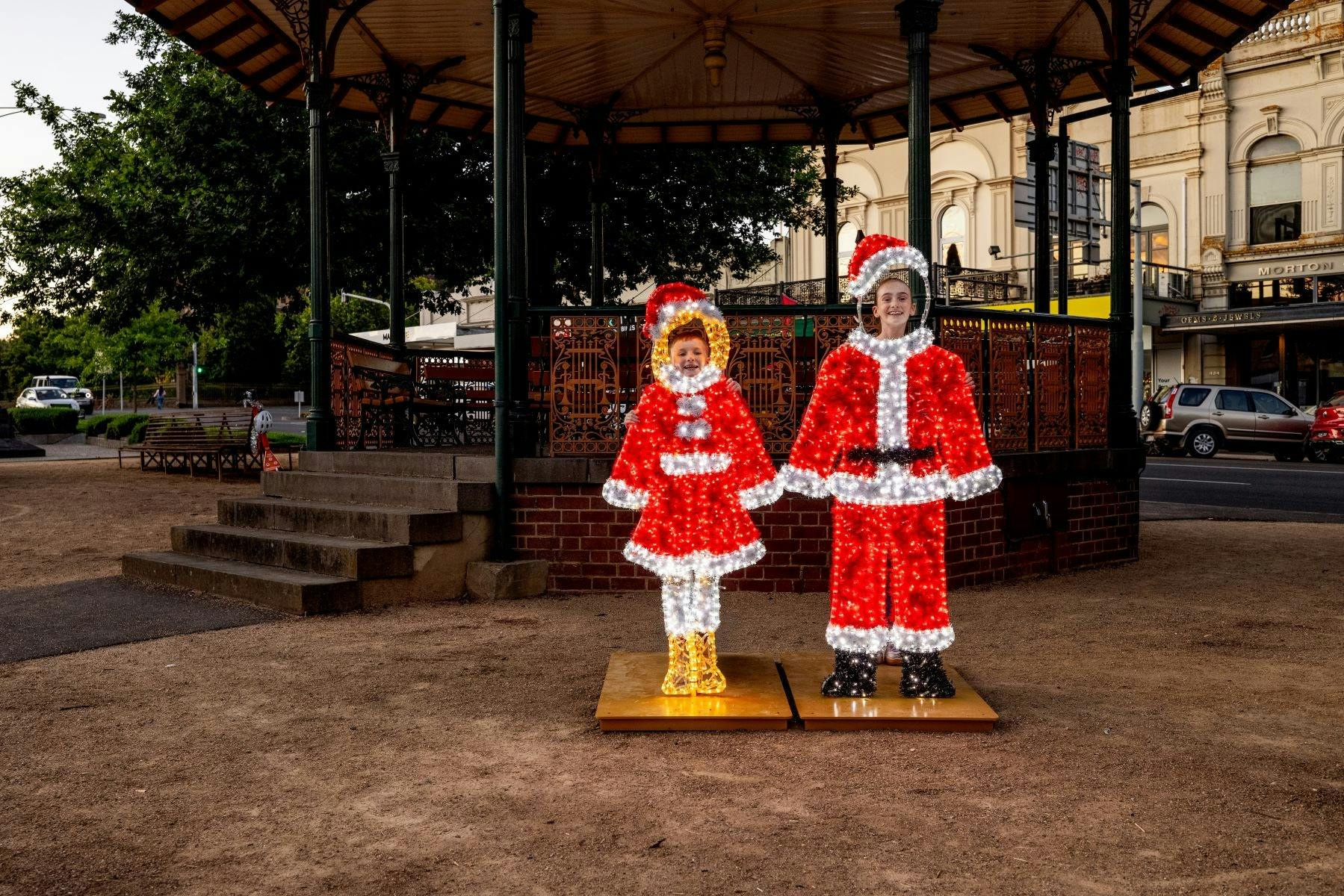 Christmas in Ballarat Illuminated Santa Photo Opportunities